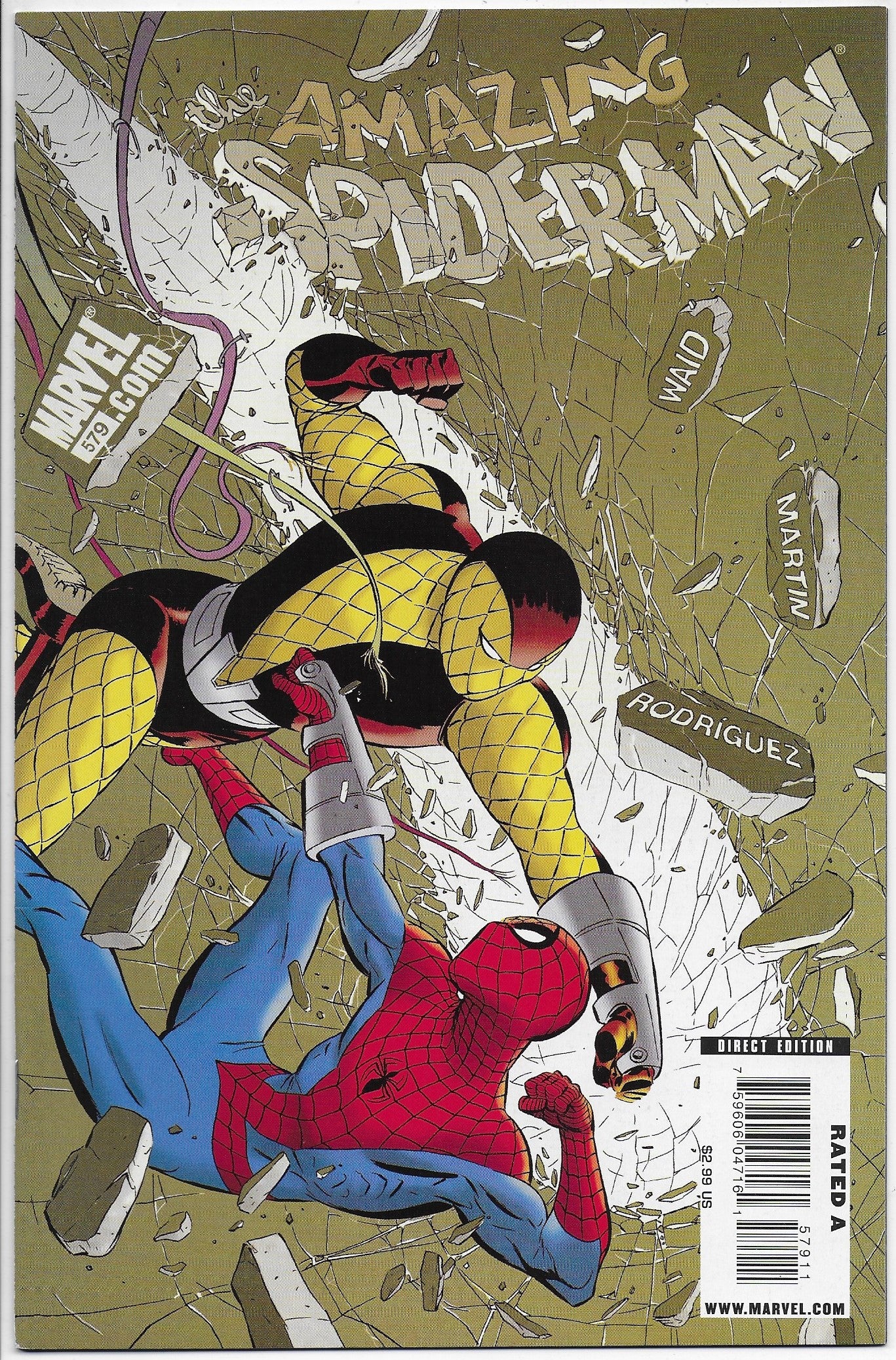 amazing spider-man 579