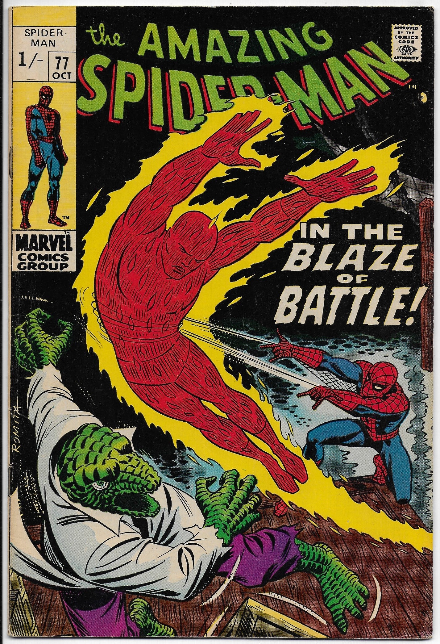 amazing spider-man 77