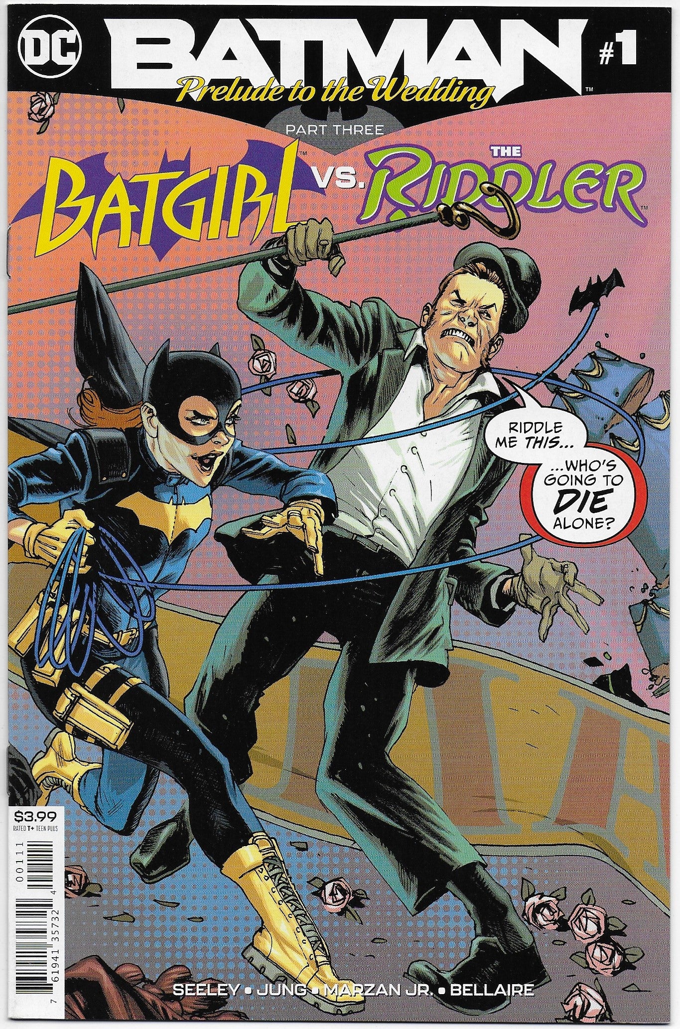 batman: prelude to the wedding - batgirl vs the riddler