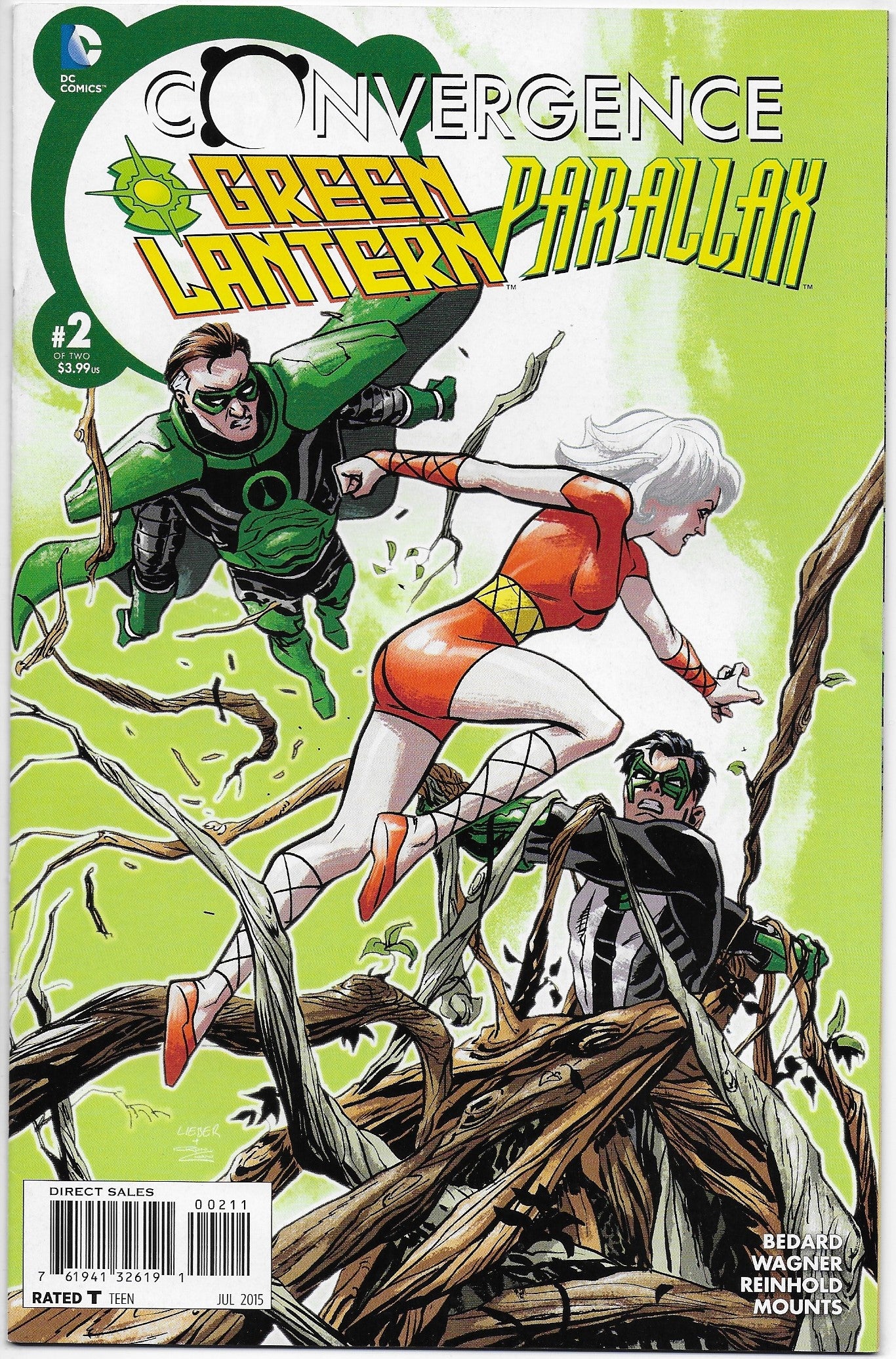 convergence: green lantern/parallax 2