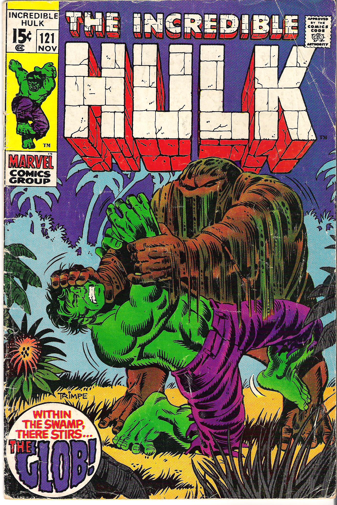 incredible hulk 121
