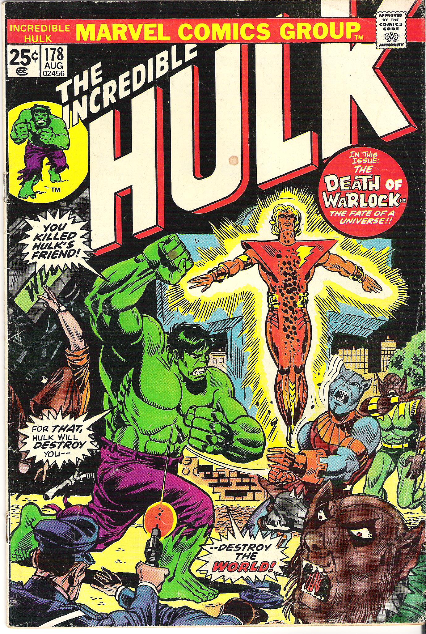 incredible hulk 178