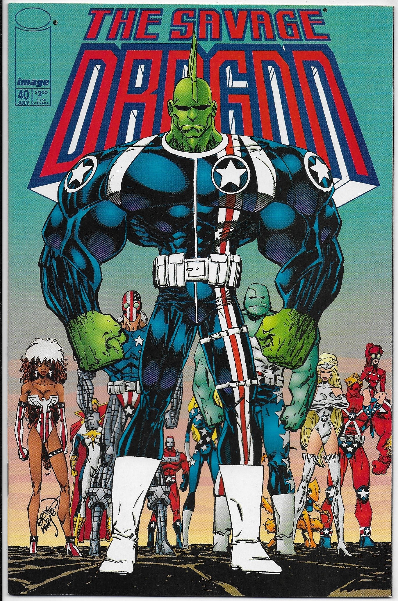 savage dragon 40