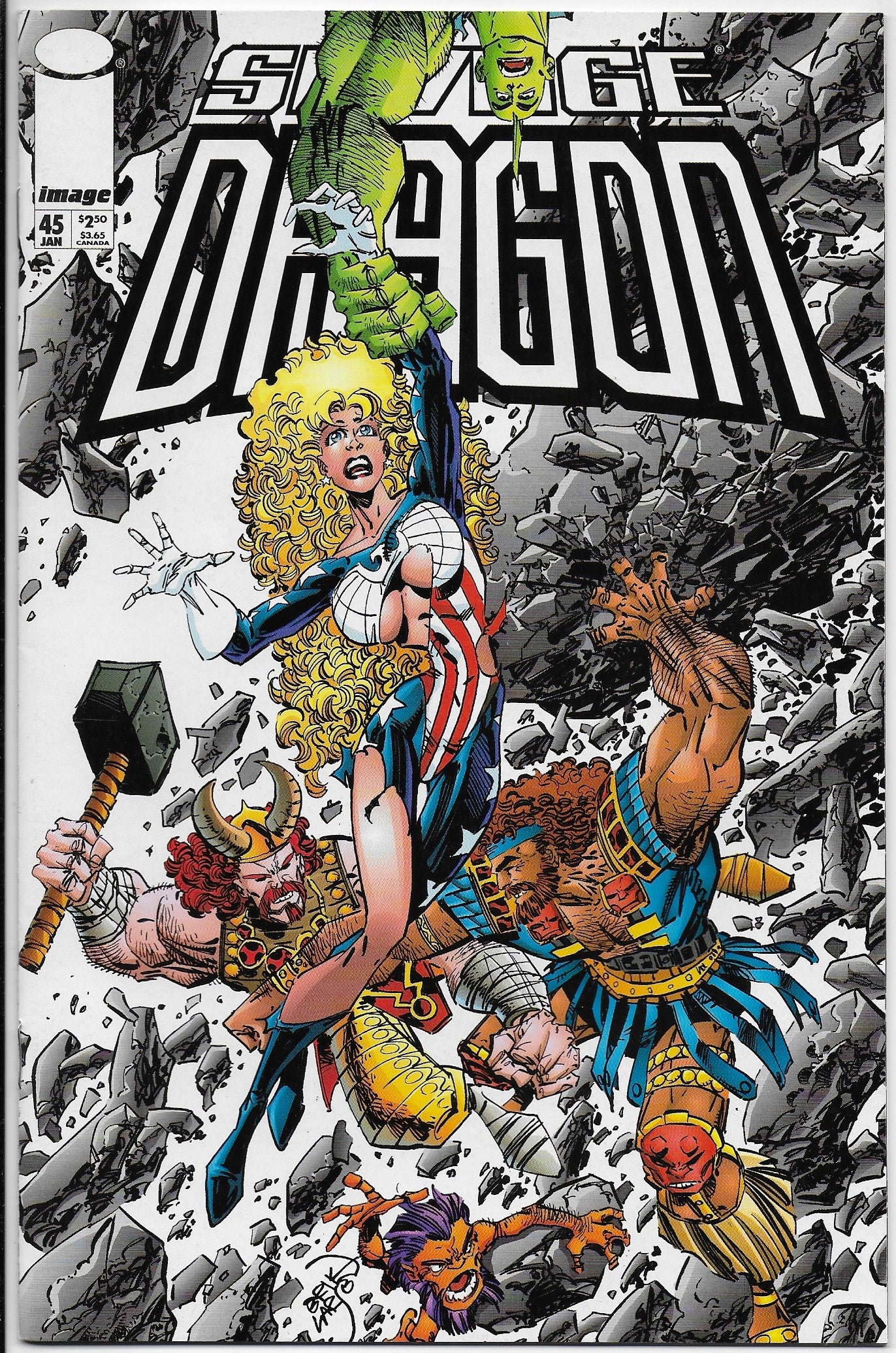 savage dragon 45