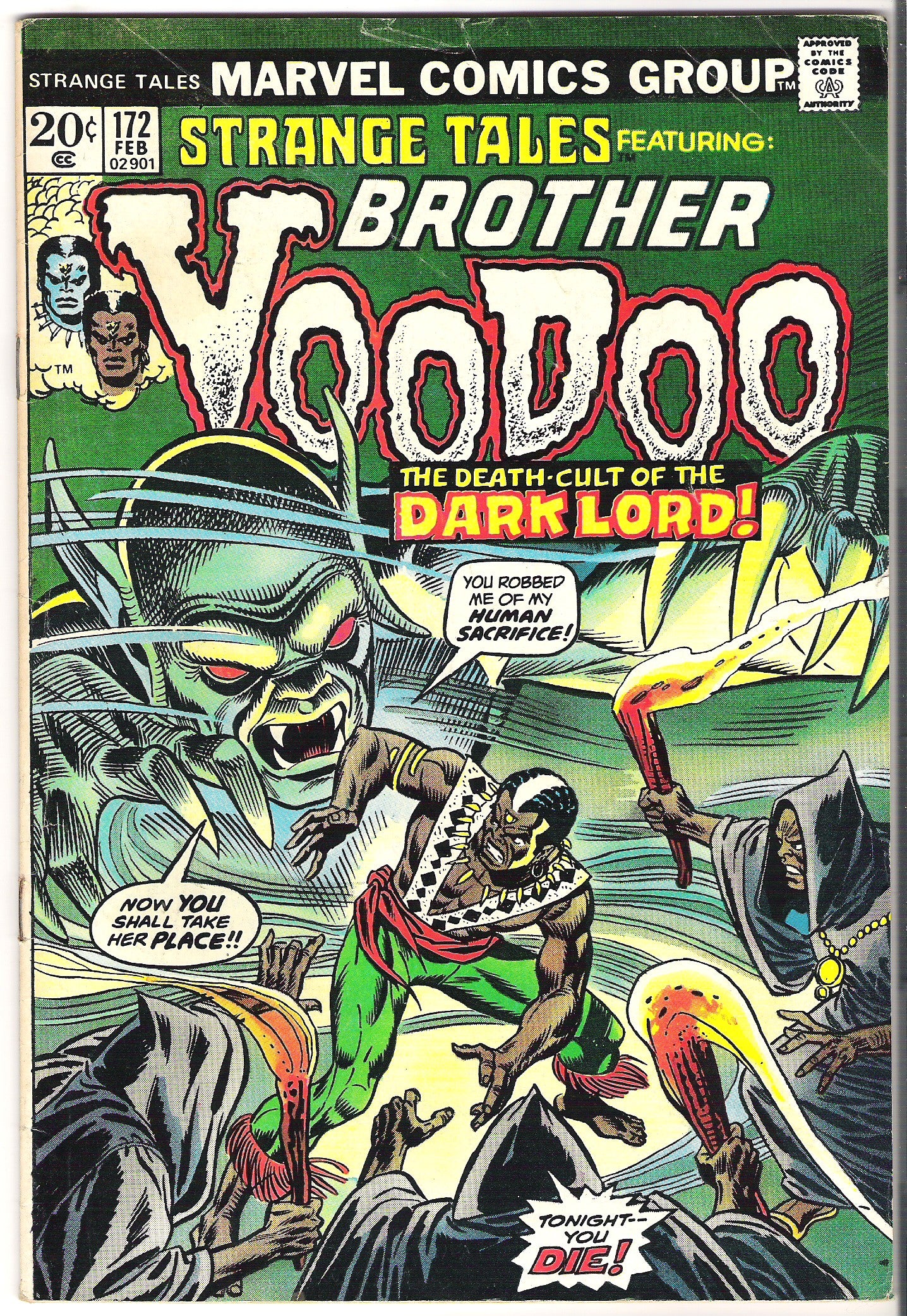 strange tales 172