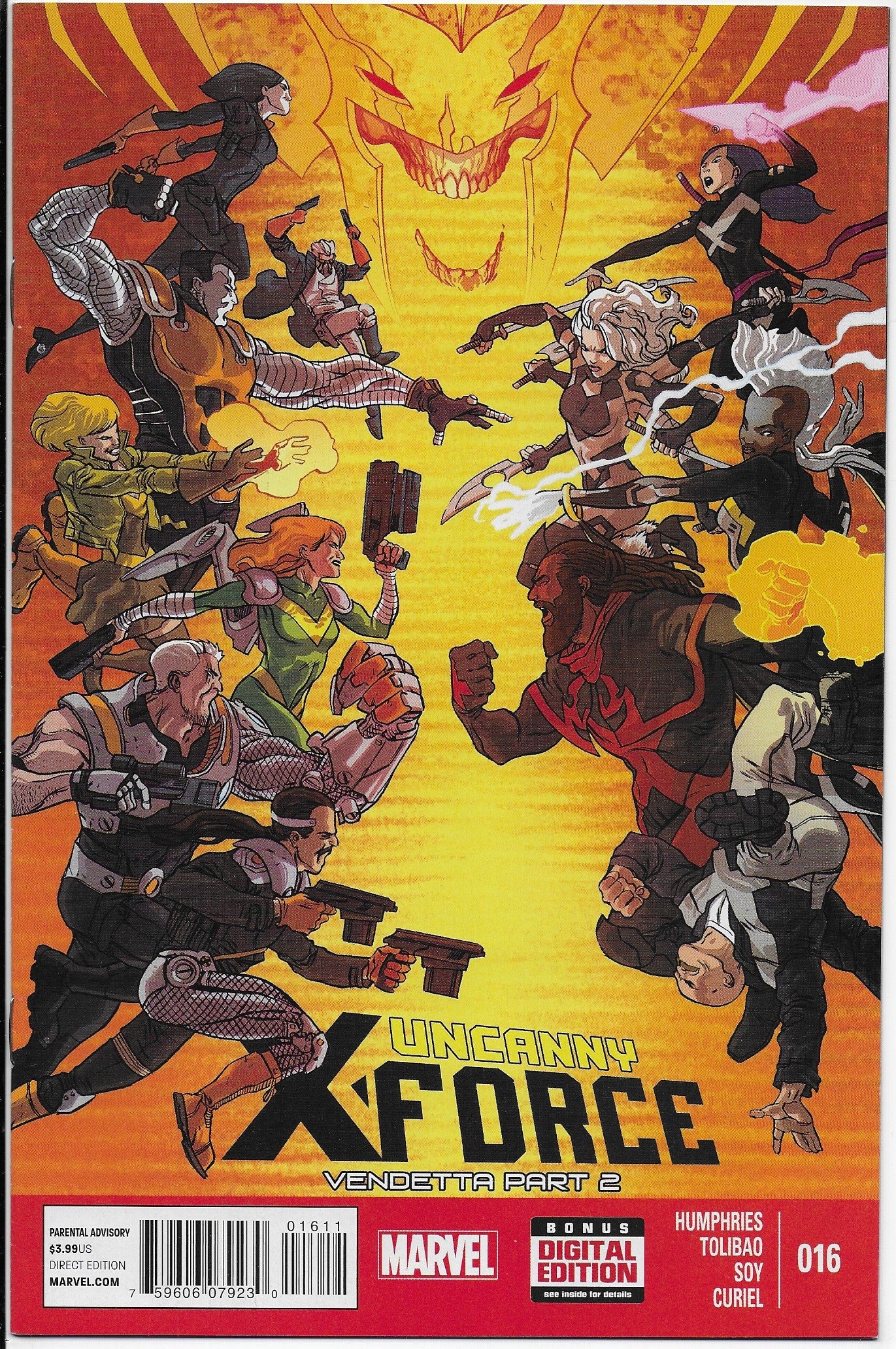 uncanny x-force 16