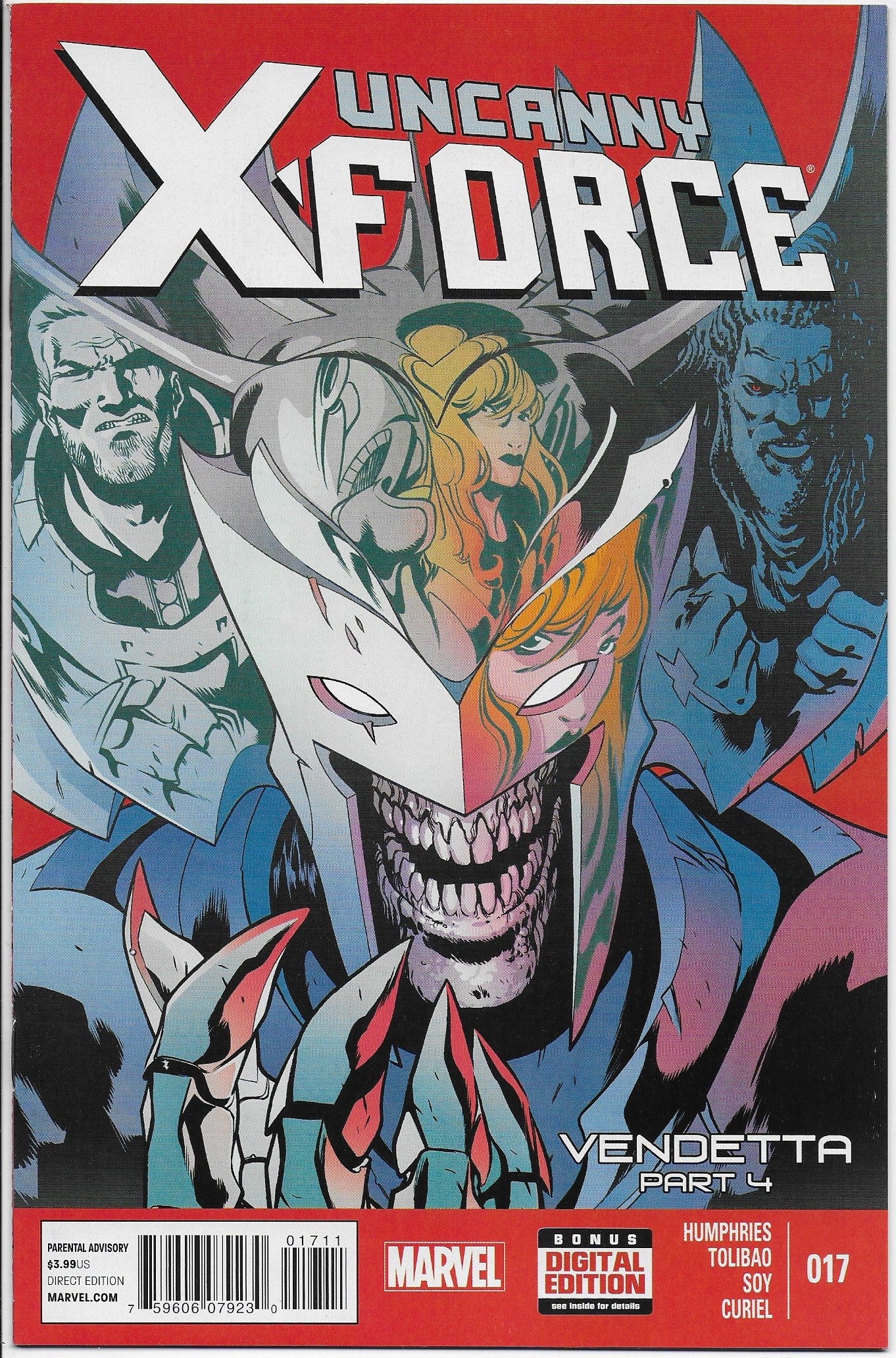 uncanny x-force 17