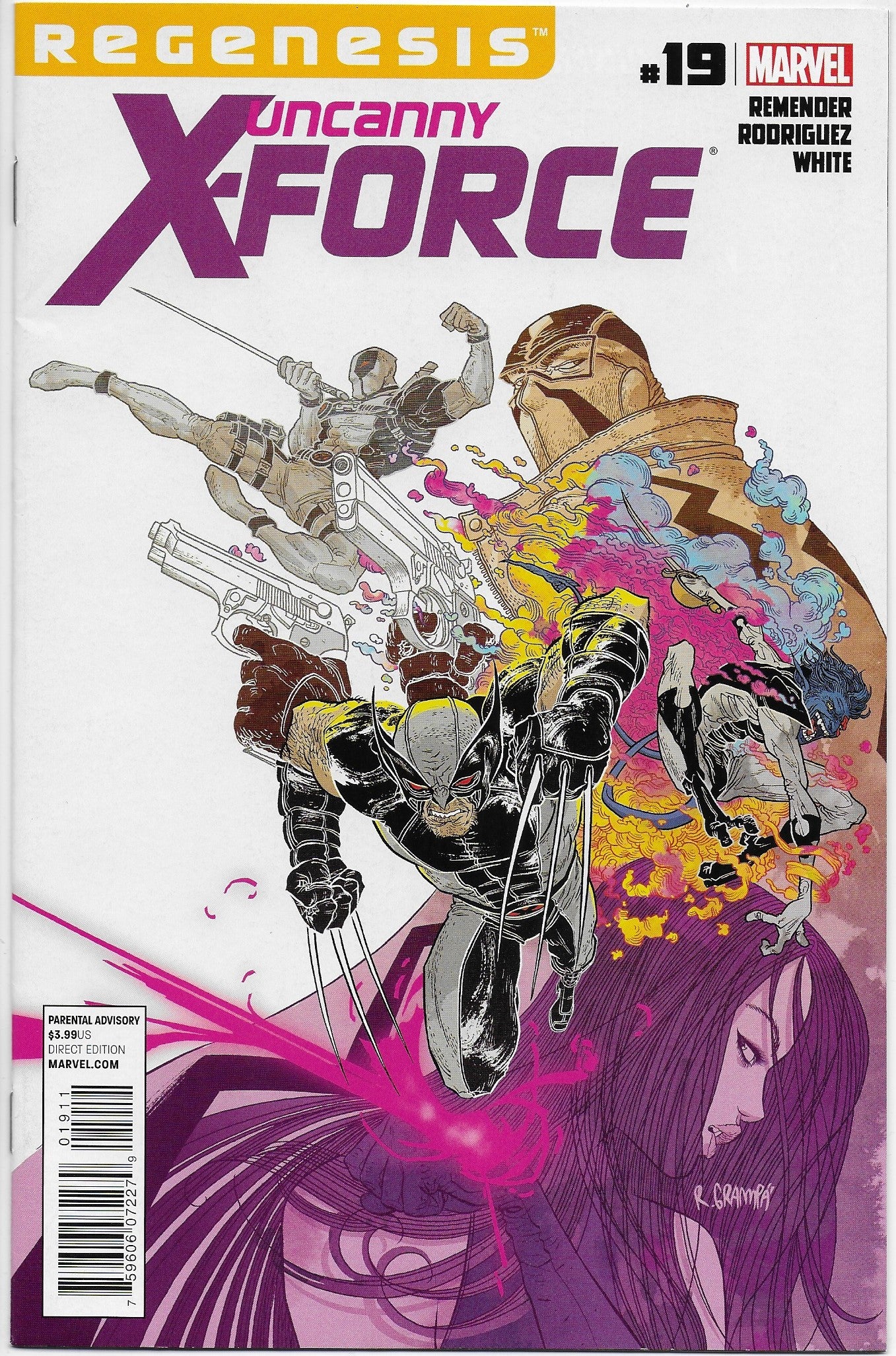 uncanny x-force 19