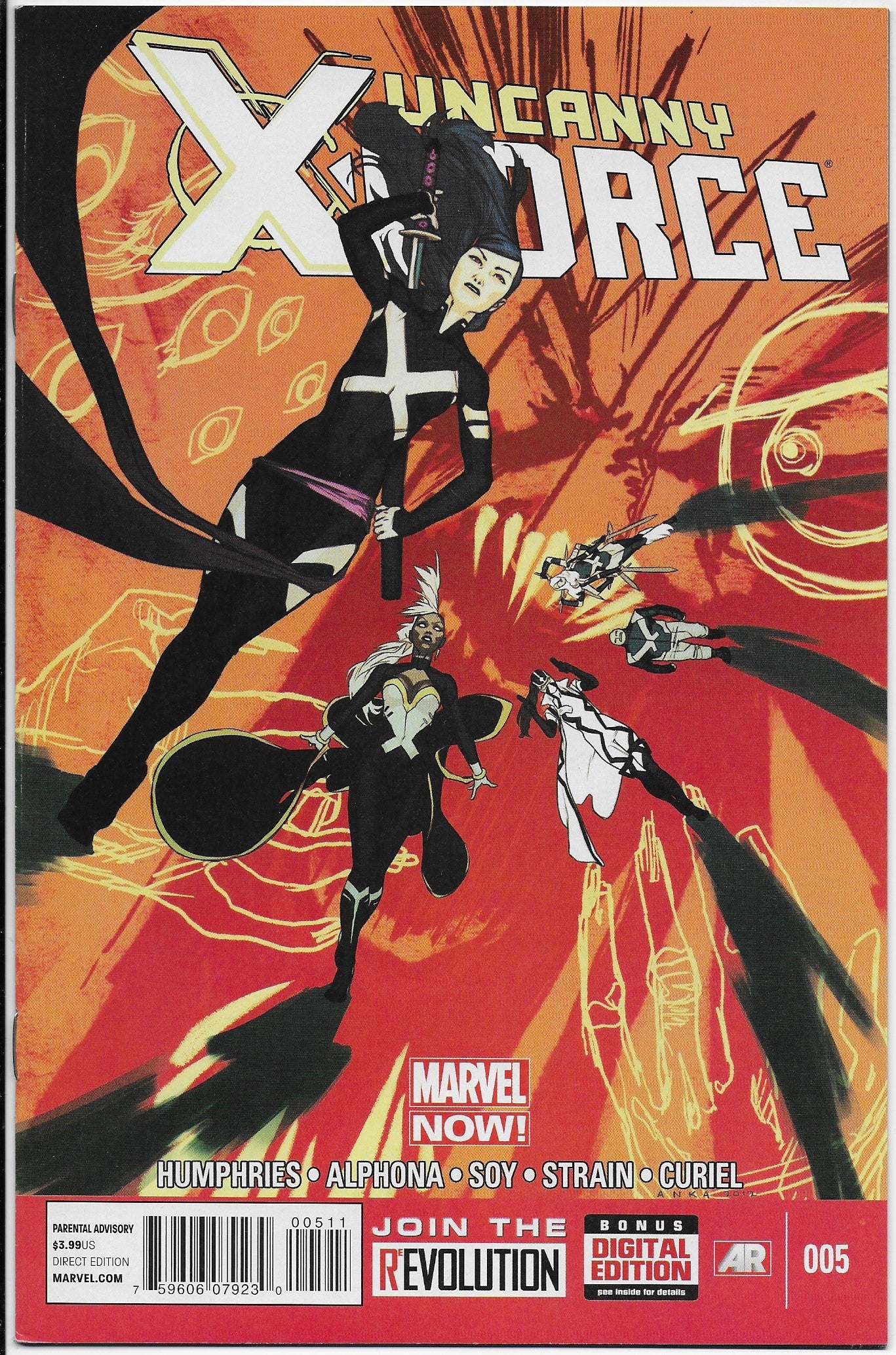 uncanny x-force 5