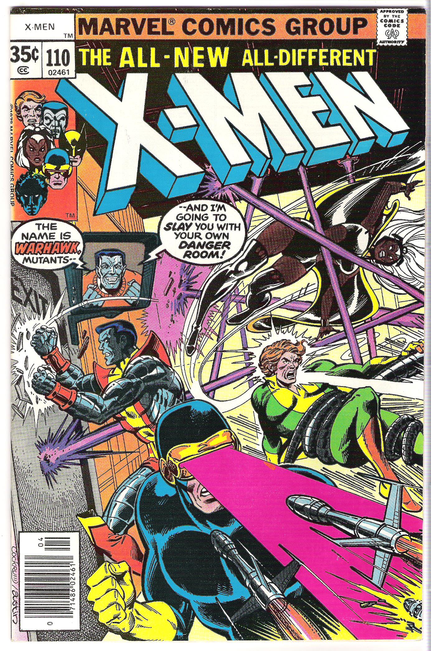 uncanny x-men 110