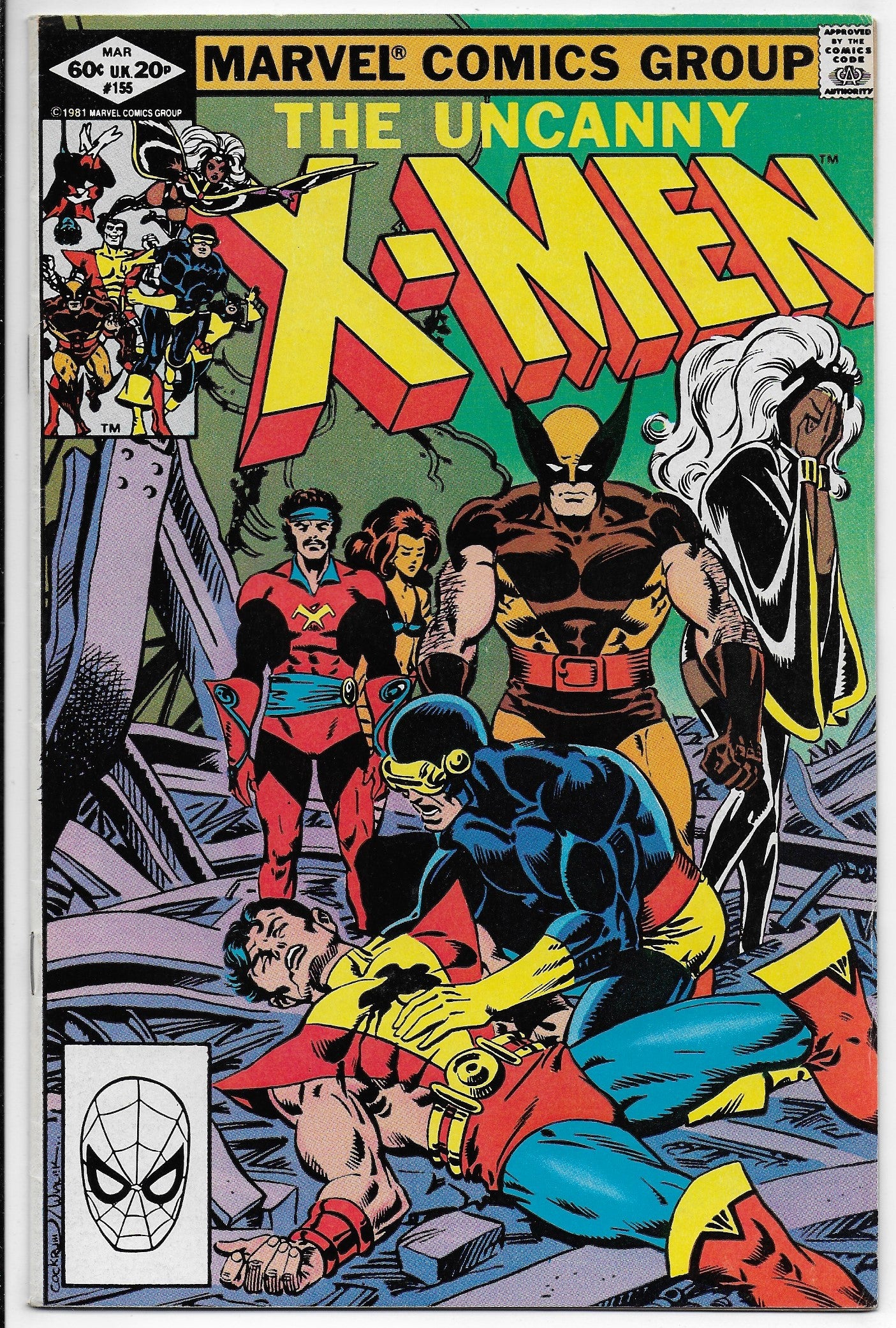 Uncanny X-Men 155