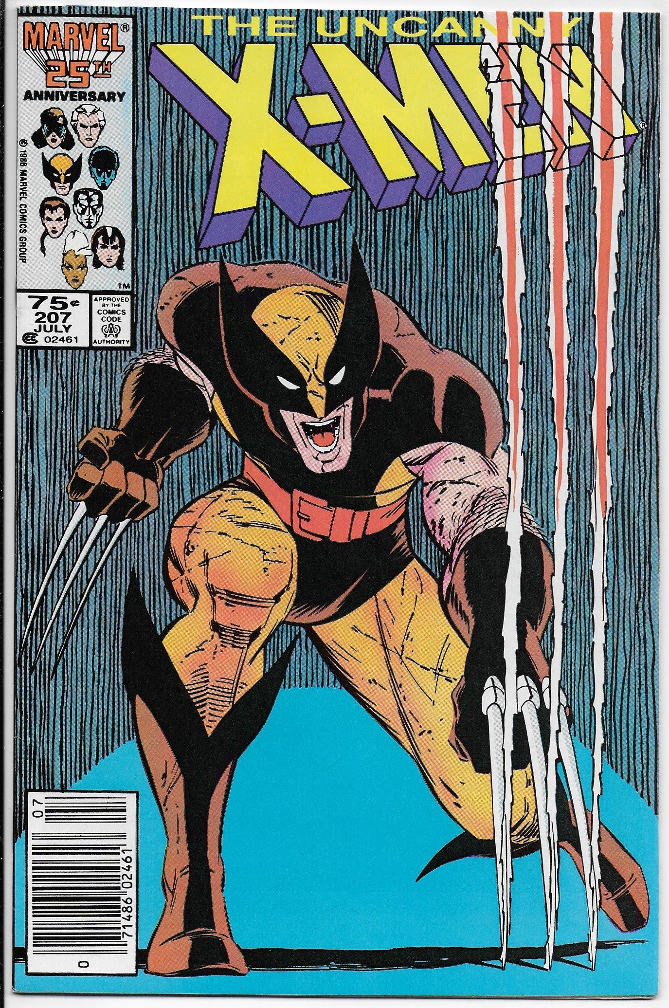 uncanny x-men 207