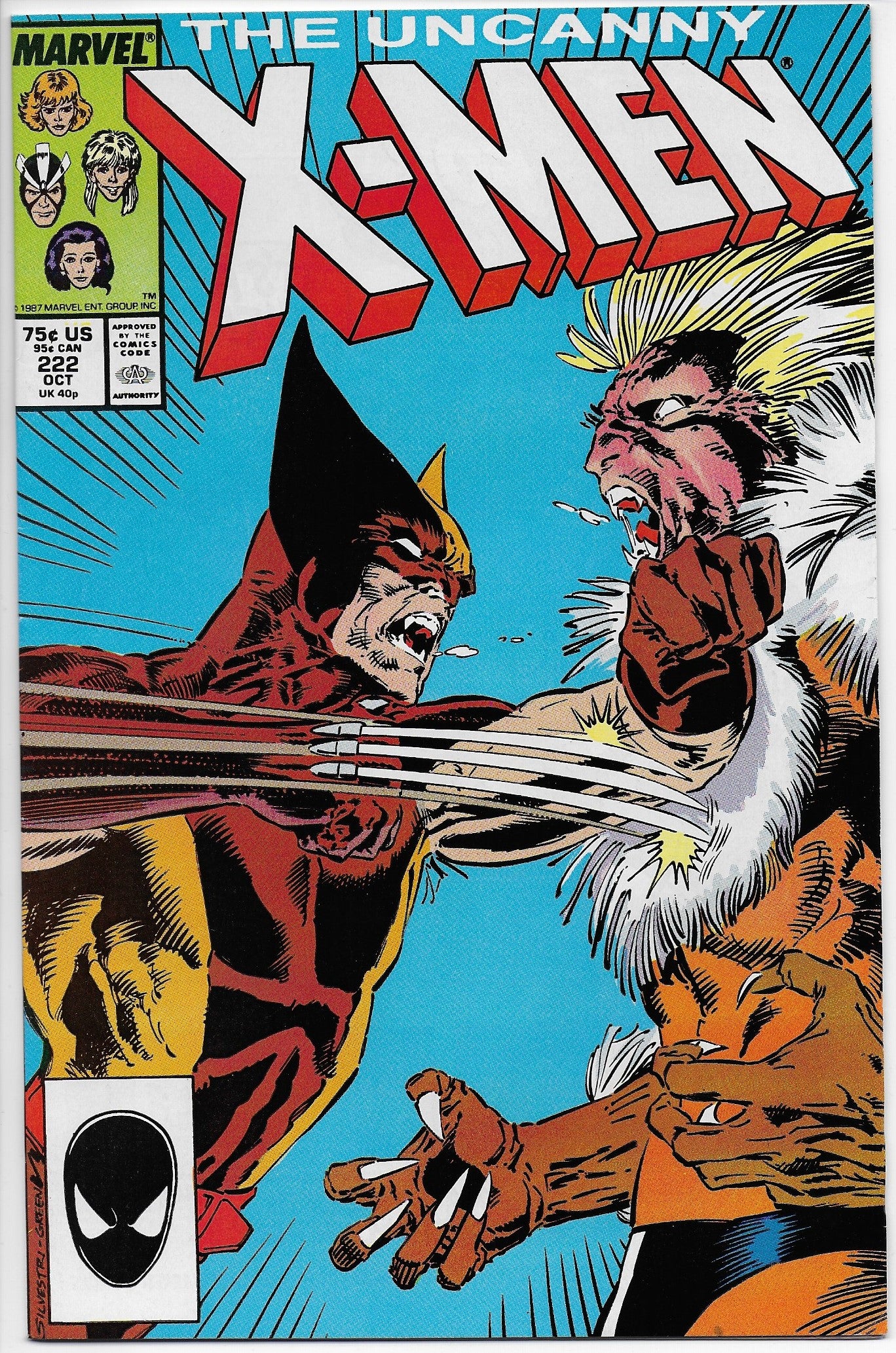 Uncanny X-Men 222