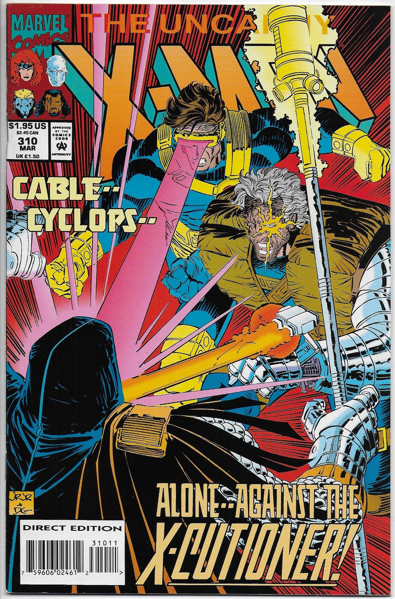 uncanny x-men 310