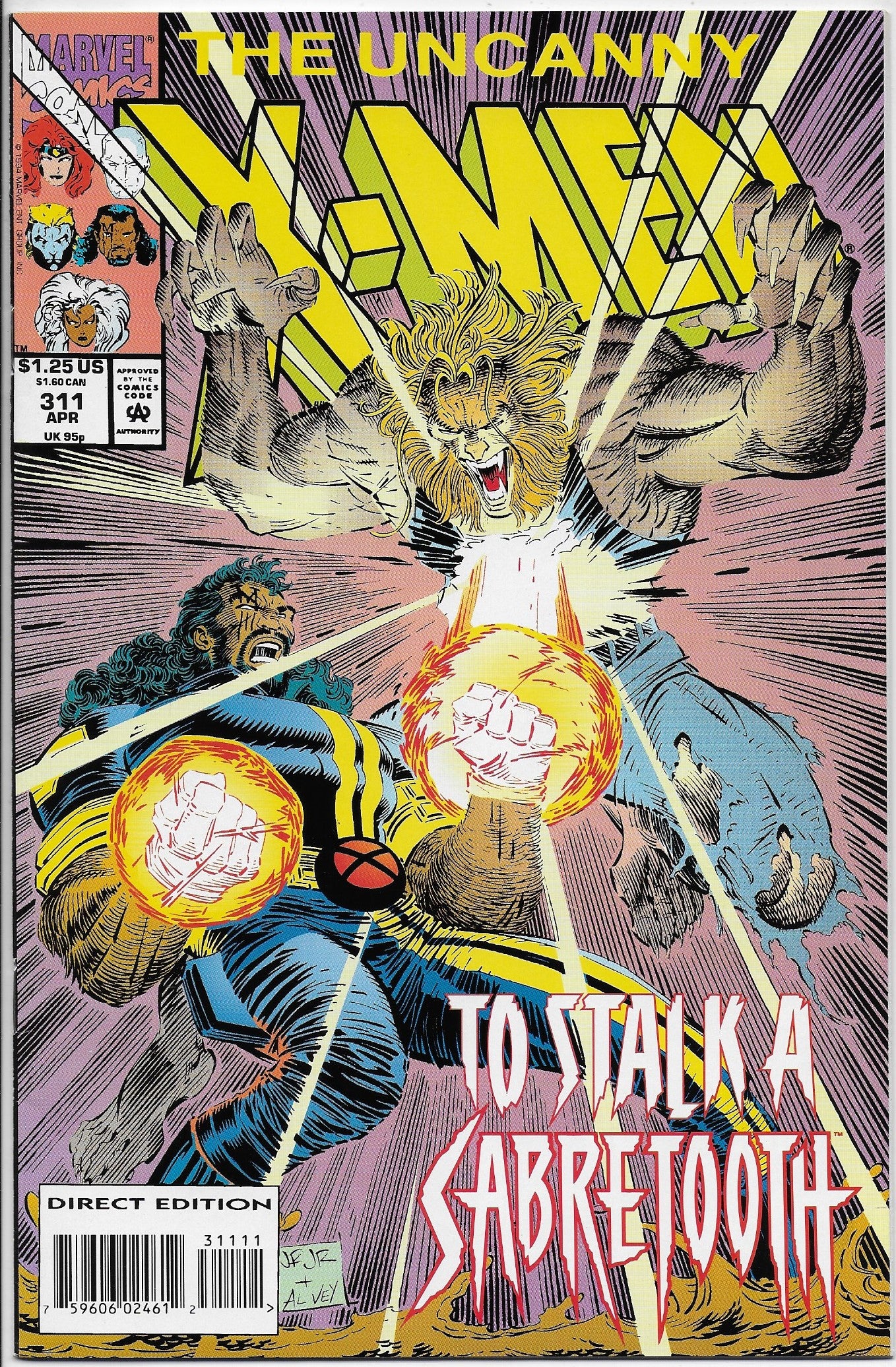 uncanny x-men 311