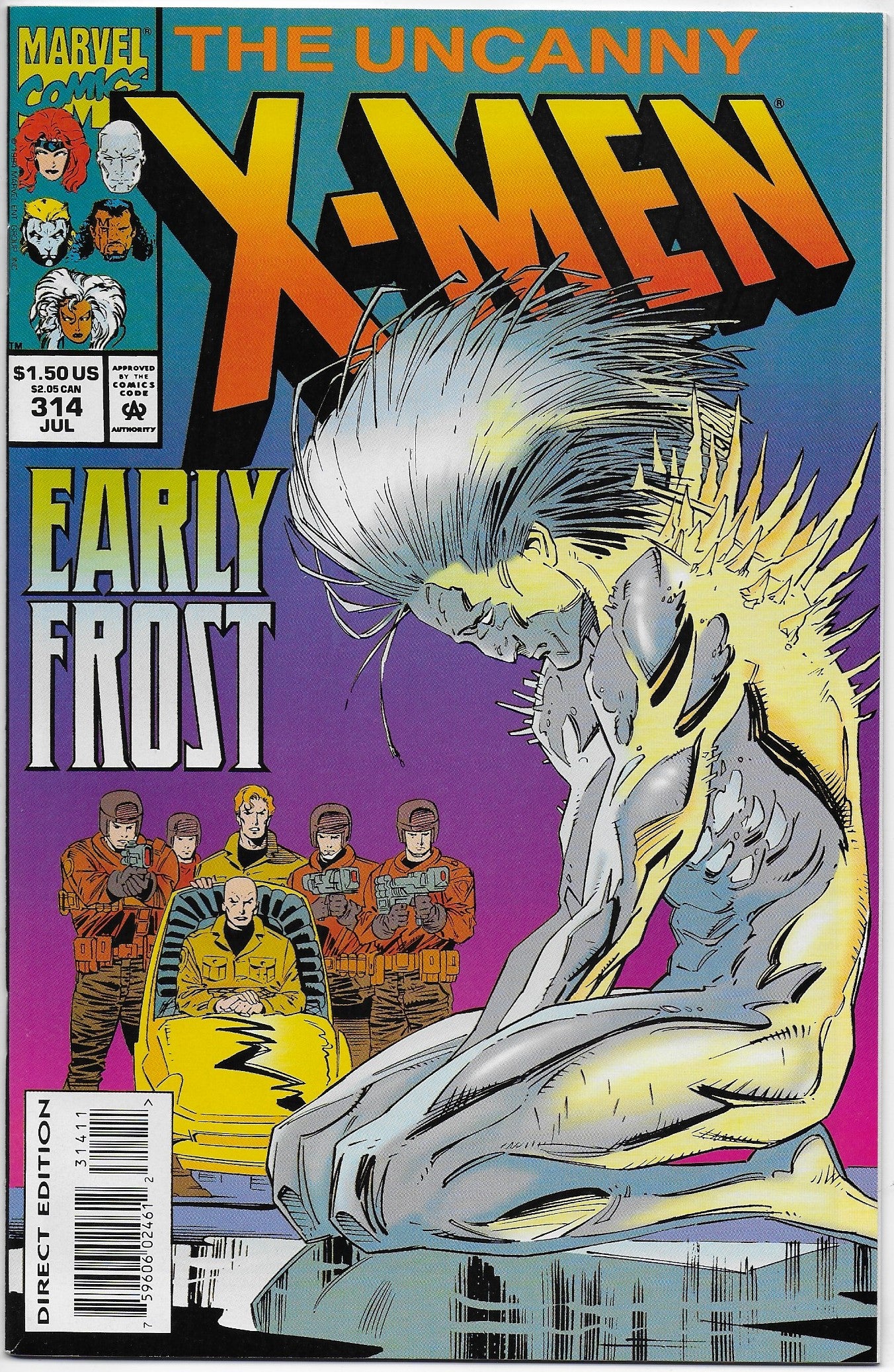 uncanny x-men 314