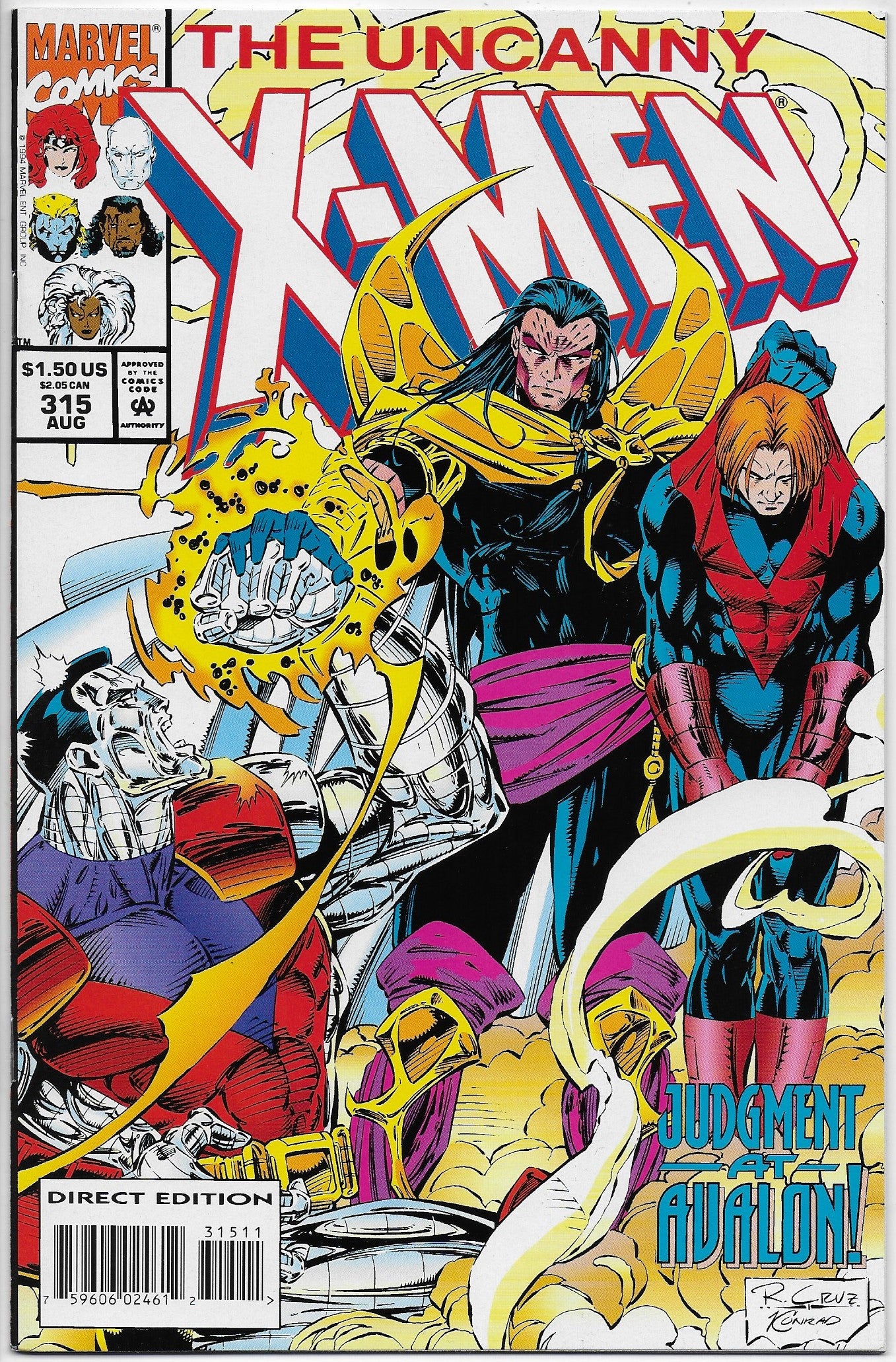 uncanny x-men 315
