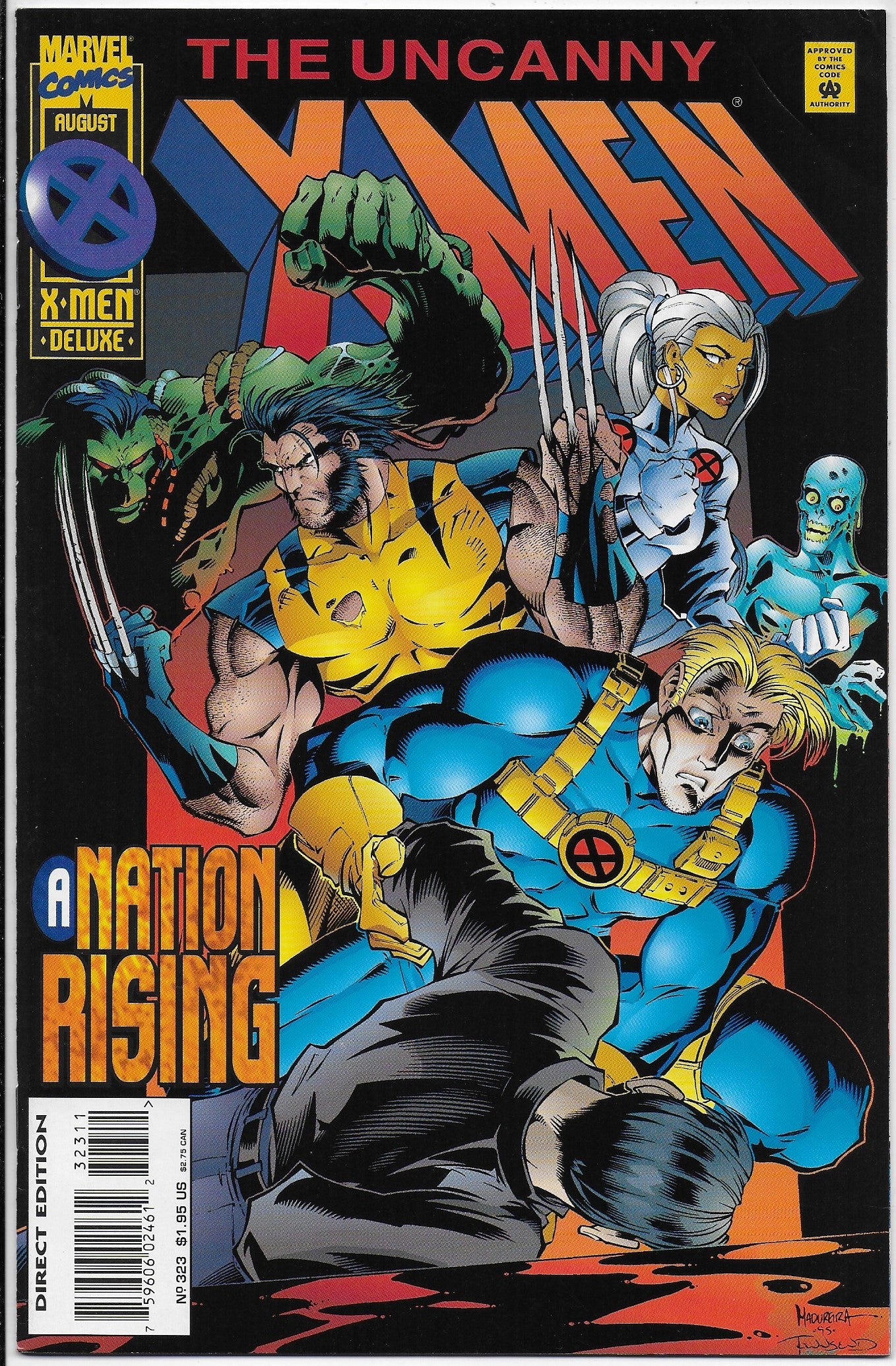 uncanny x-men 323