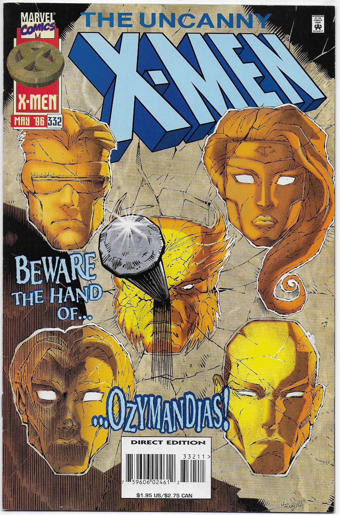 uncanny x-men 332
