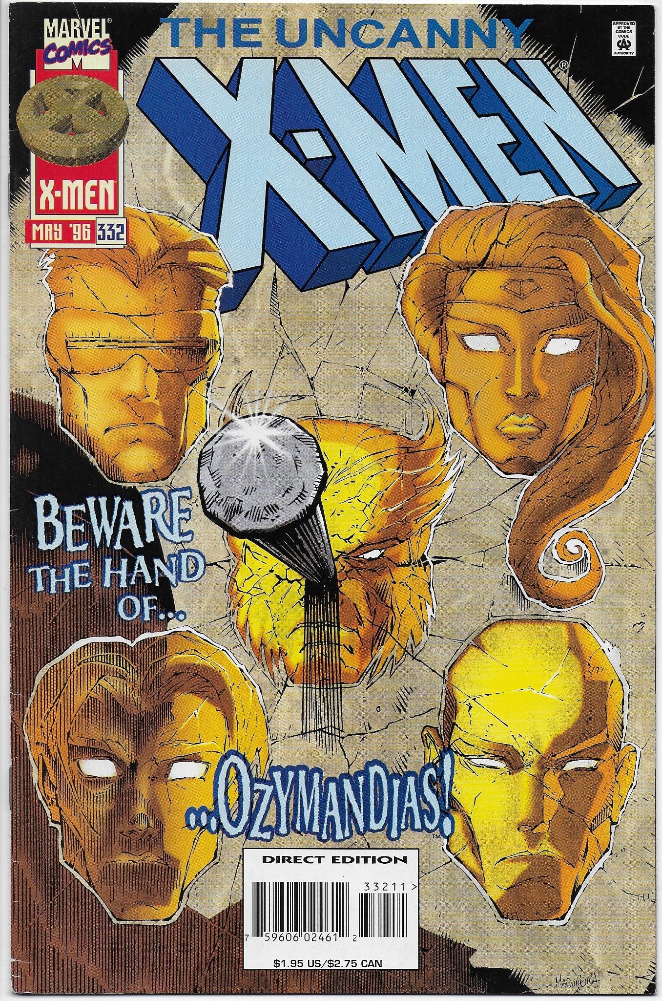 uncanny x-men 332
