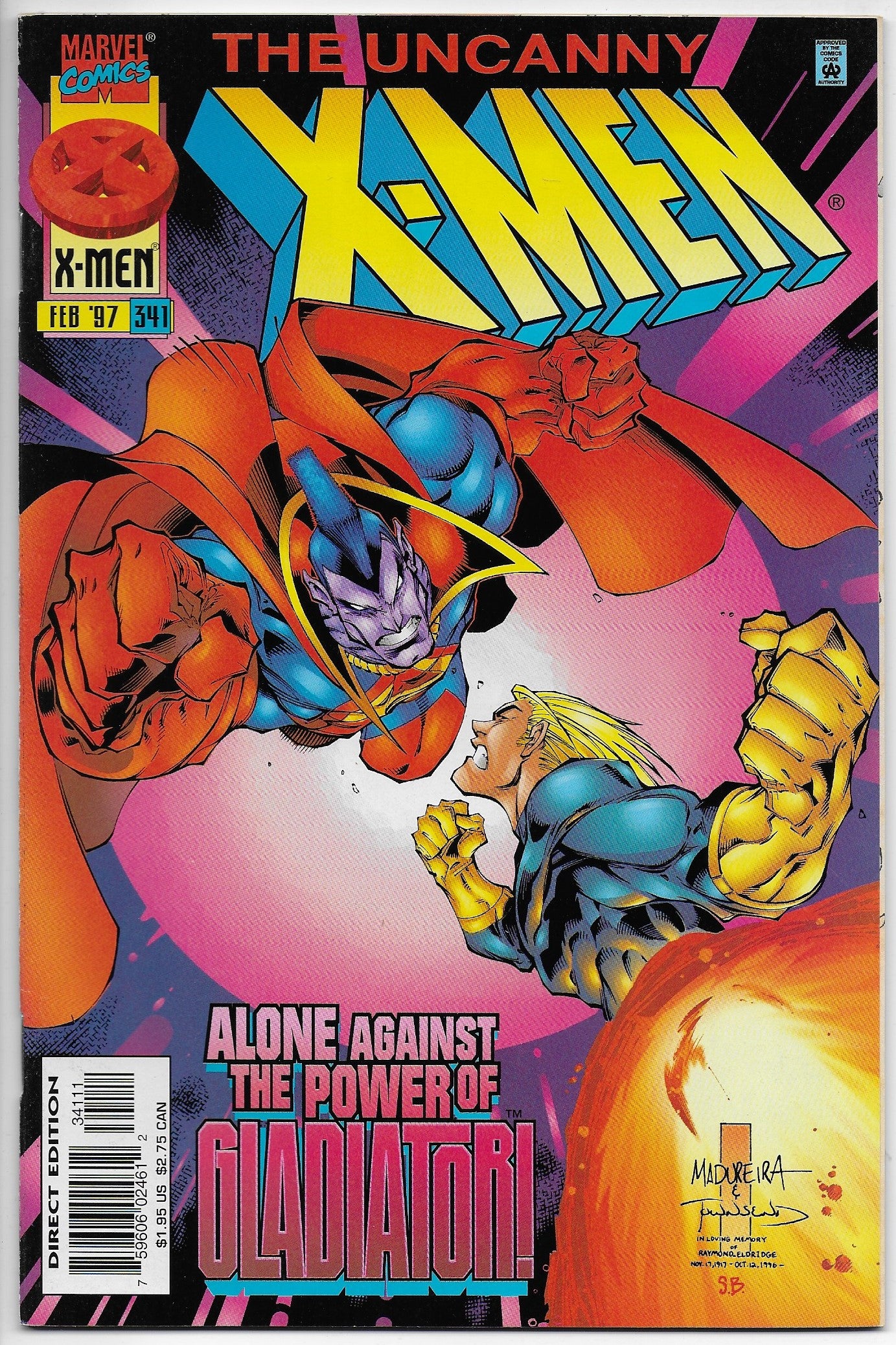 uncanny x-men 341