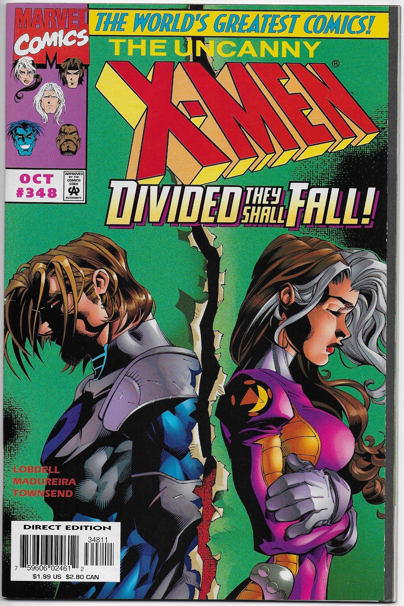 uncanny x-men 348
