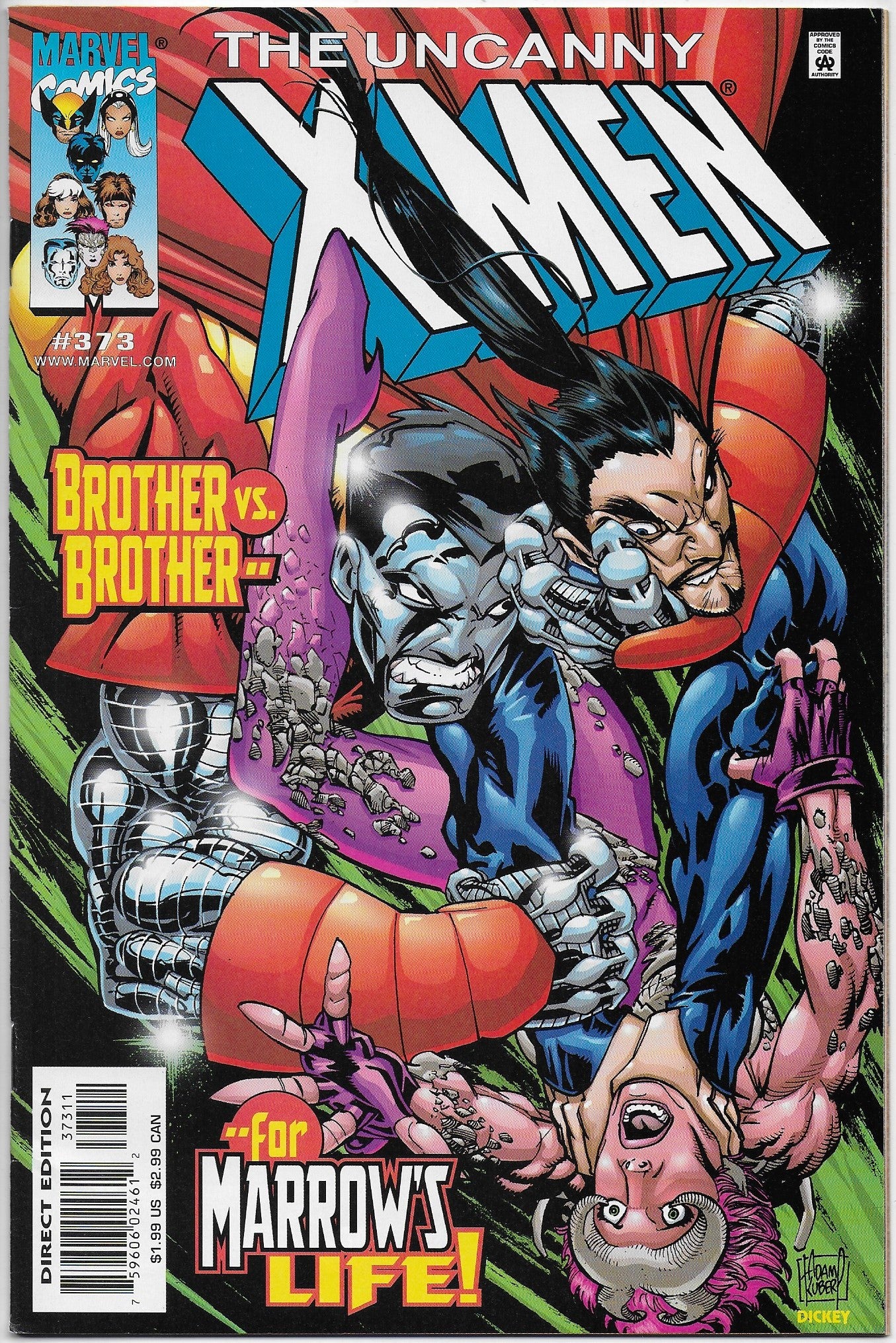 uncanny x-men 373