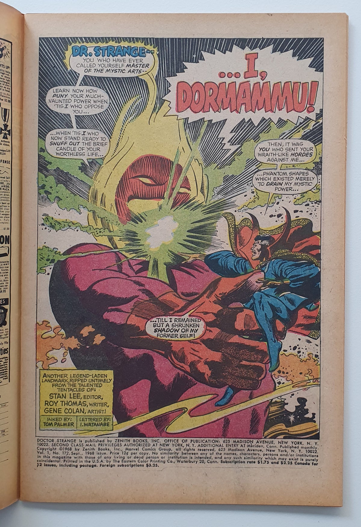 Doctor Strange 172 (1968)