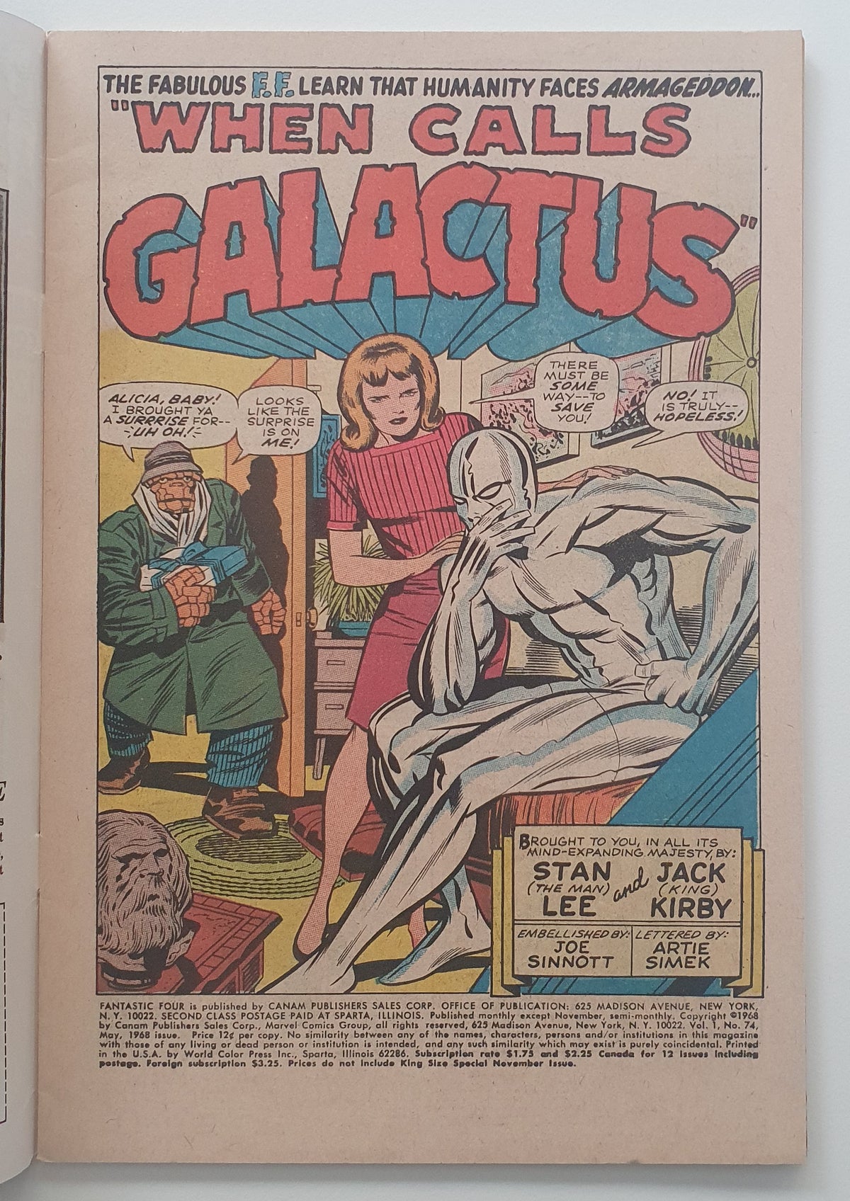 Fantastic Four 74 (1968)