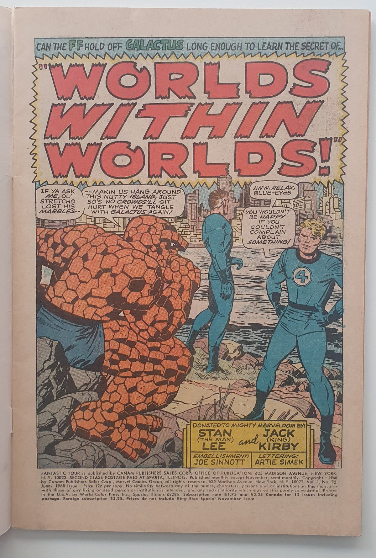 Fantastic Four 75 (1968)