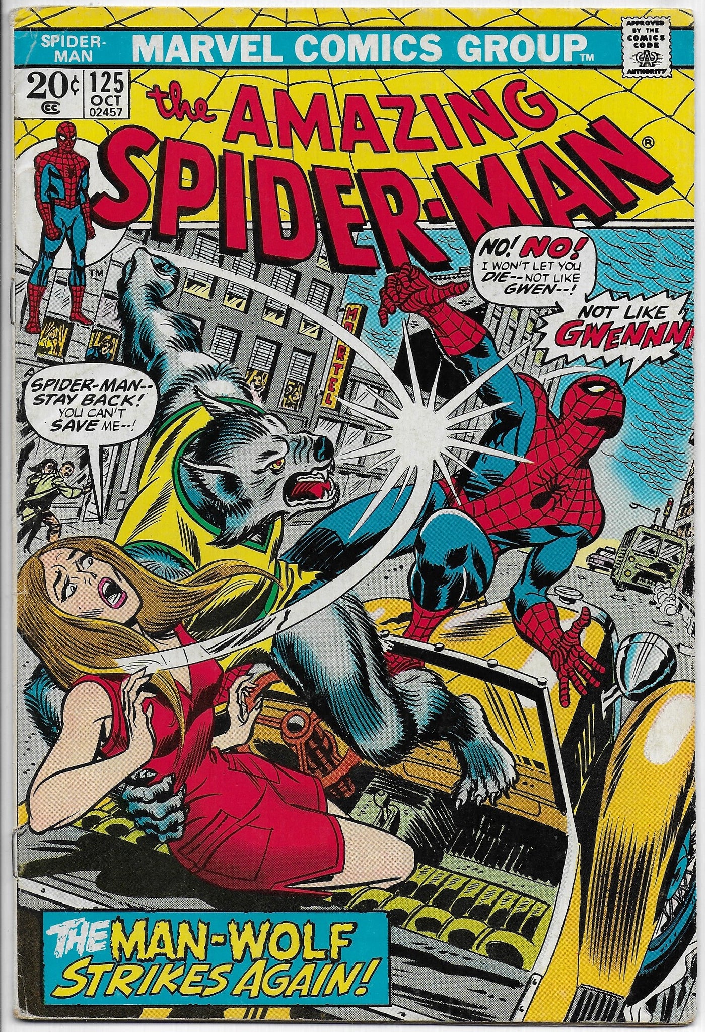 amazing spider-man 125