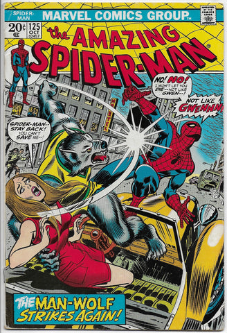 amazing spider-man 125