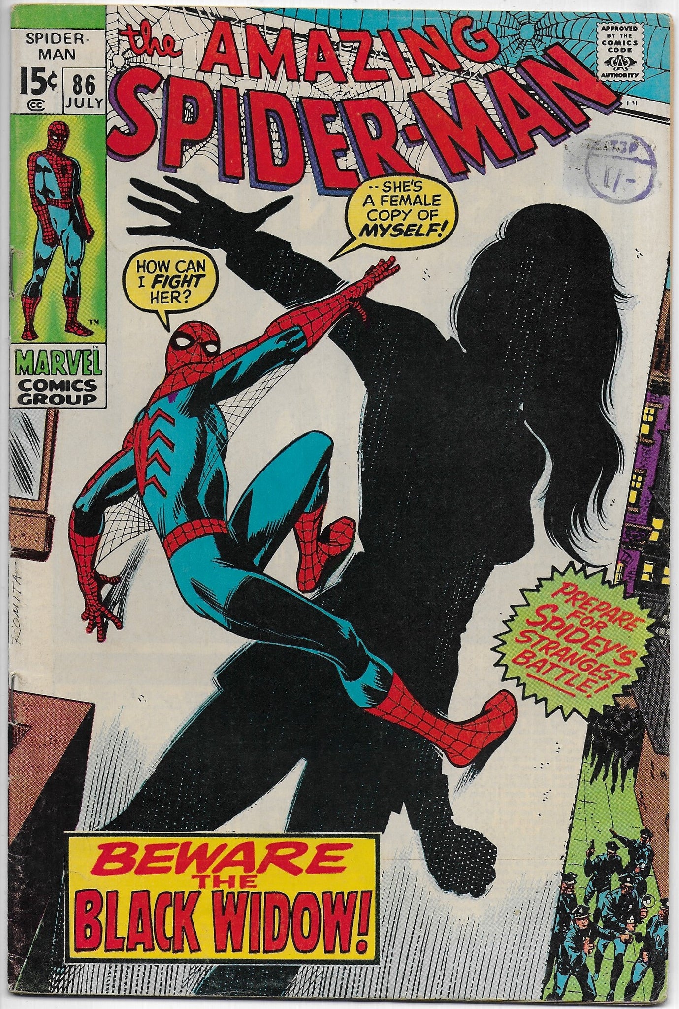 amazing spider-man 86