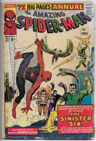 amazing spider-man annual 1
