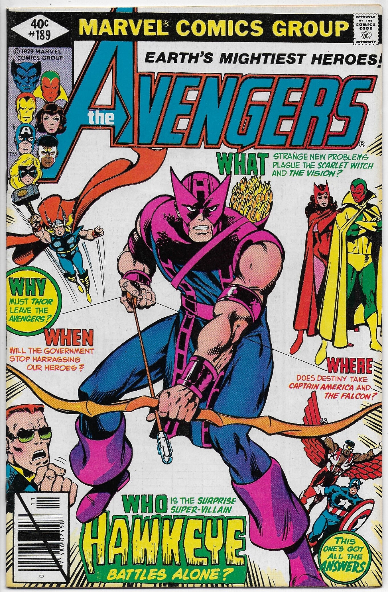 avengers 189