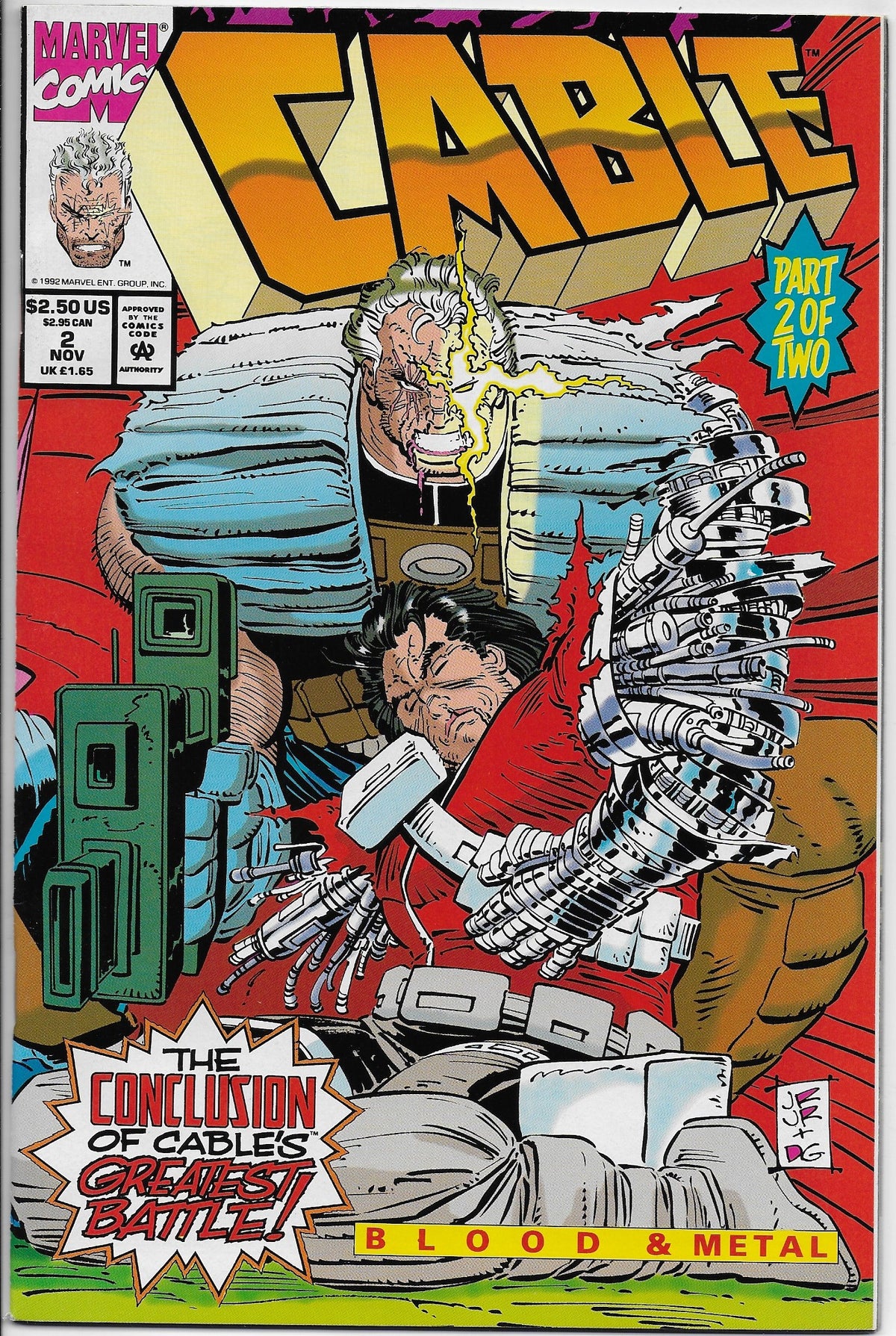 Cable: Blood and Metal 1-2 (1992)