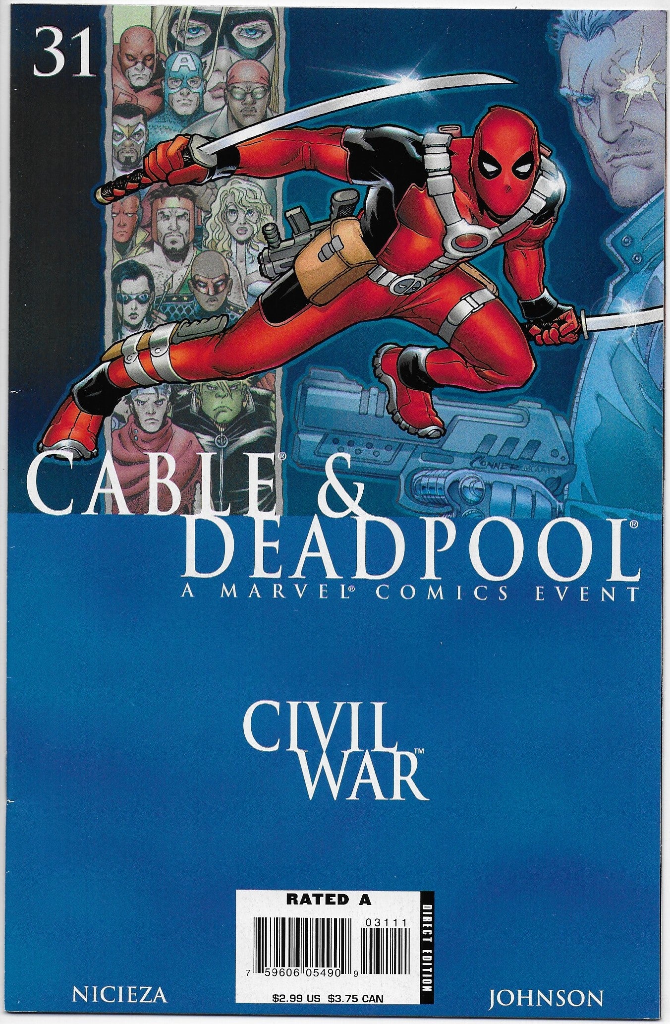 Cable & Deadpool 30-32 (2006)