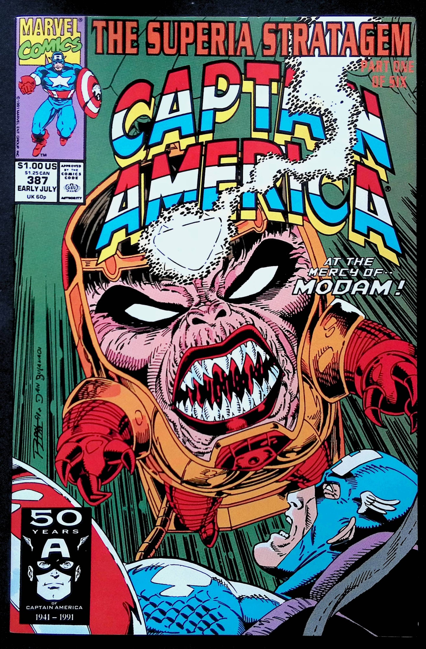 Captain America 387-392 (1991)