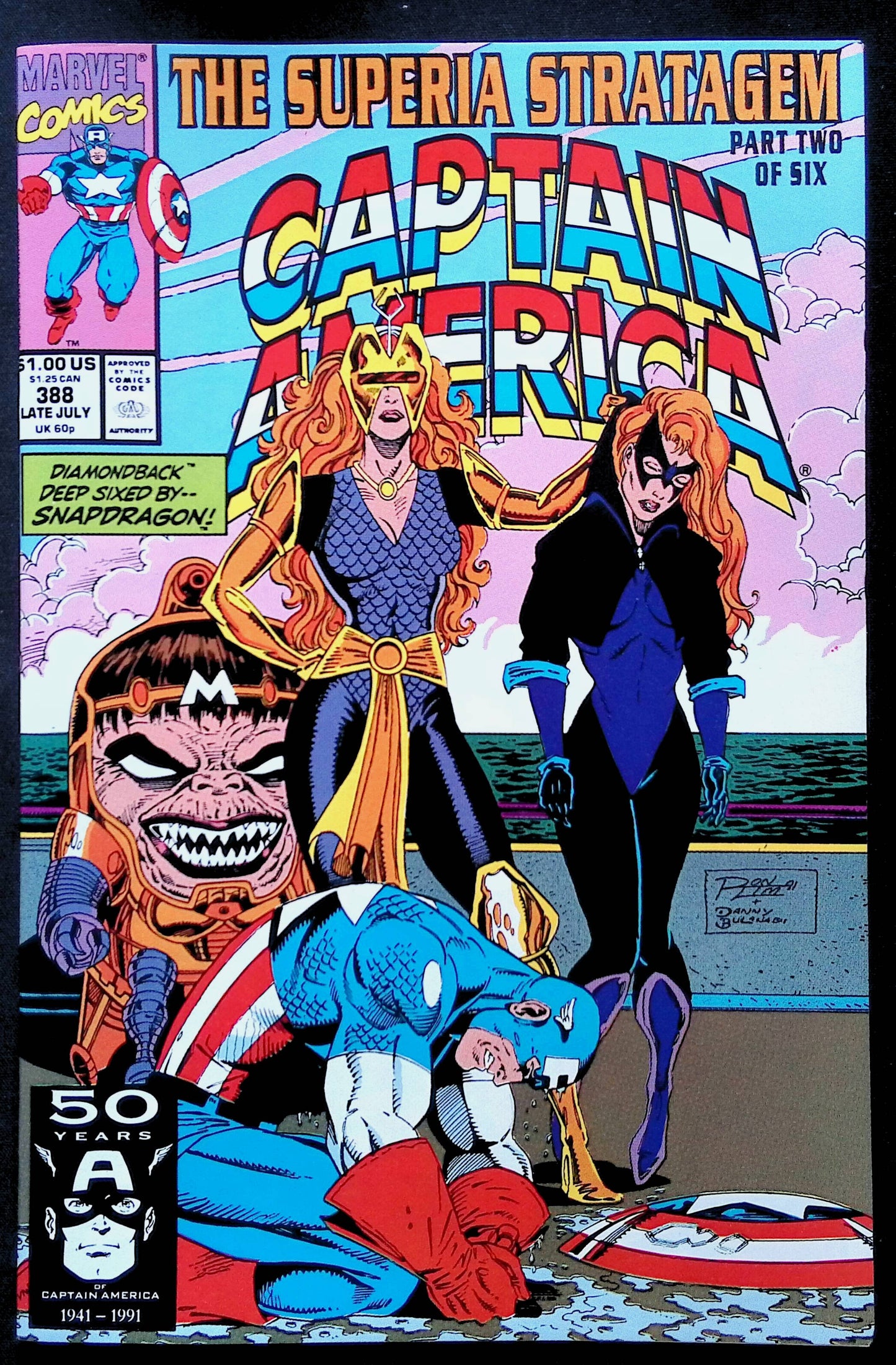 Captain America 387-392 (1991)