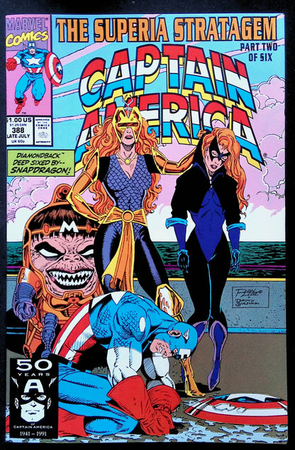 Captain America 387-392 (1991)