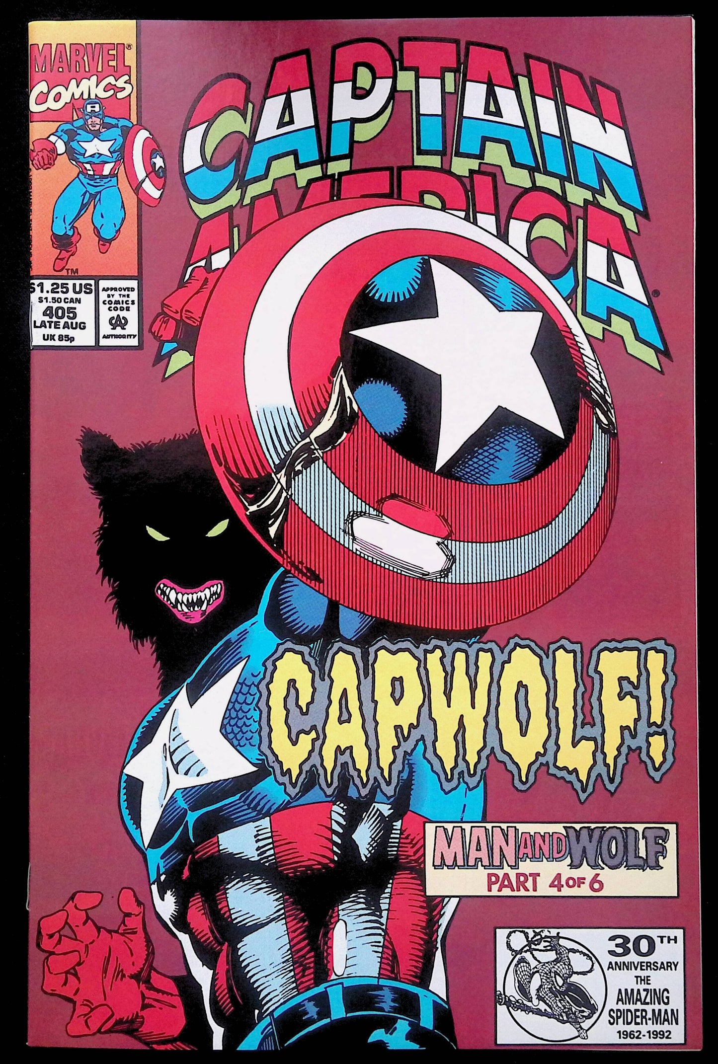 Captain America 405 (1992)
