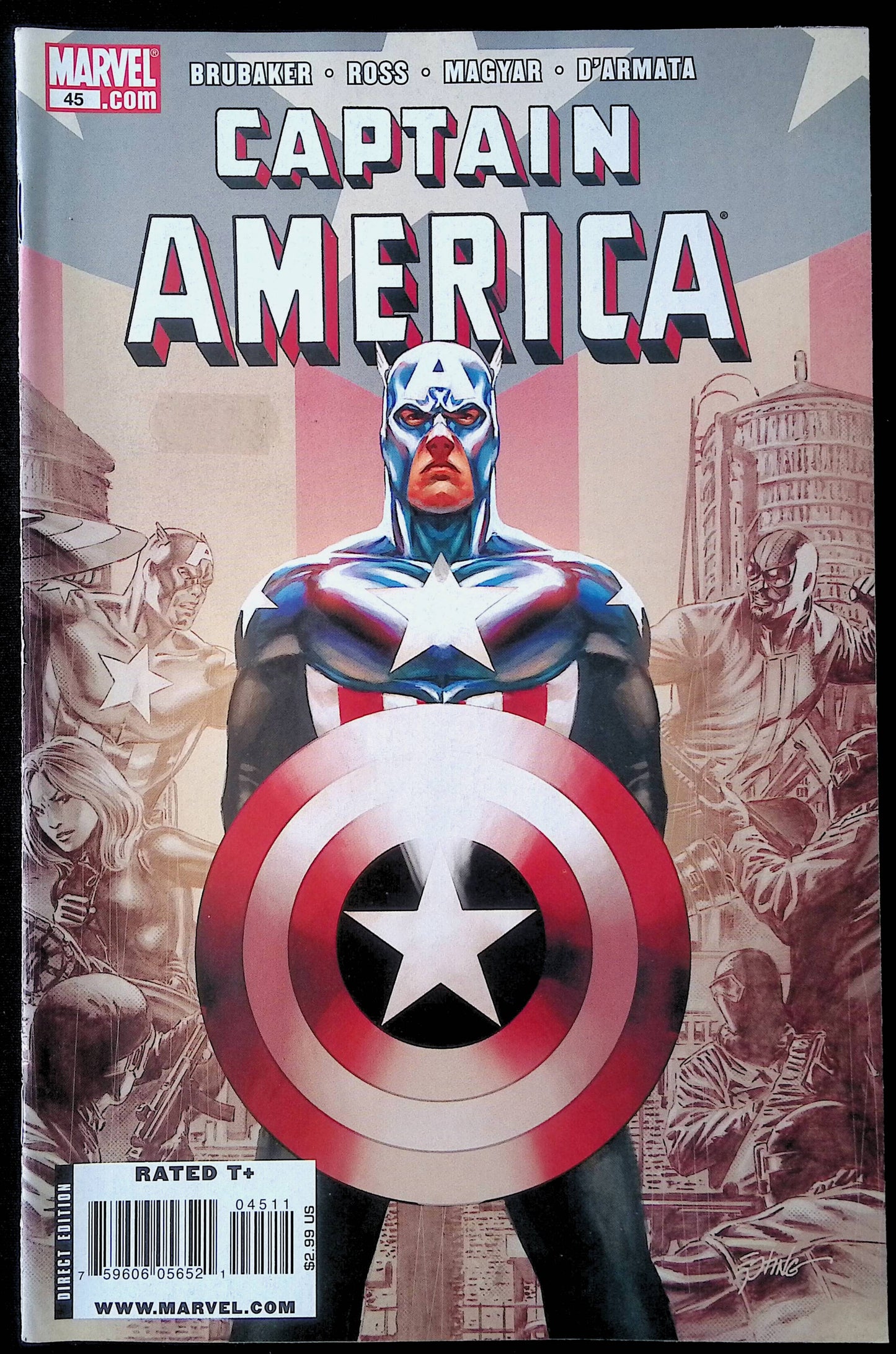 Captain America 43-45 (2008-09)