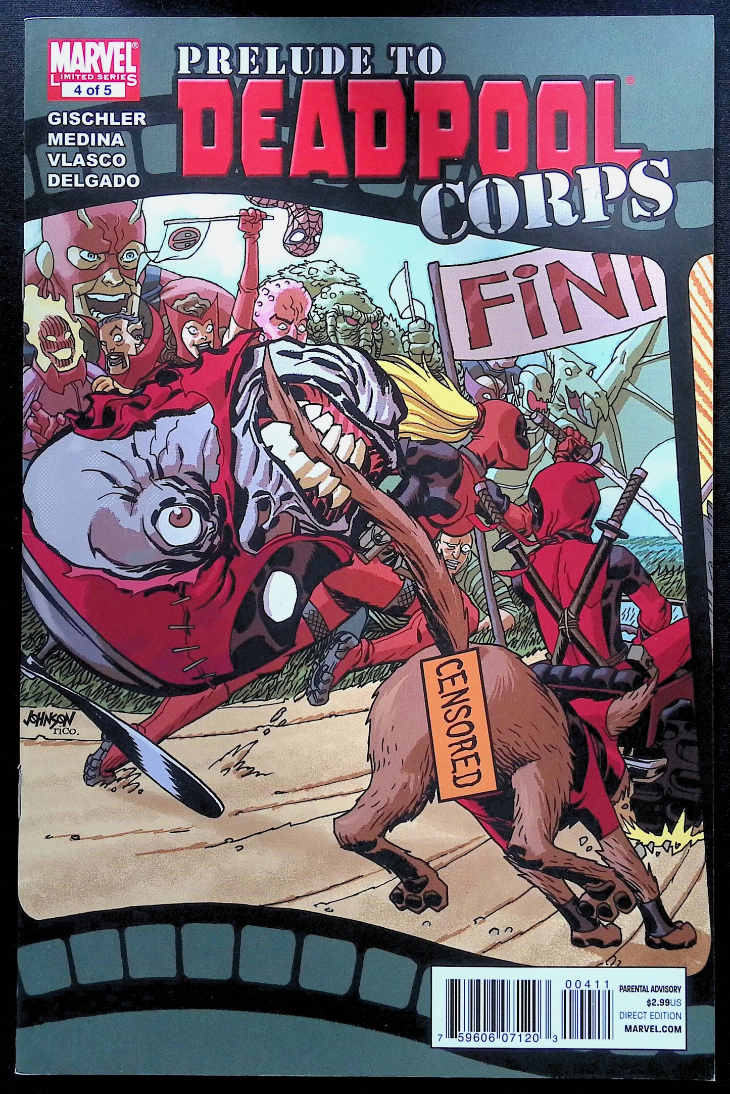 Prelude to Deadpool Corps 4 (2010)