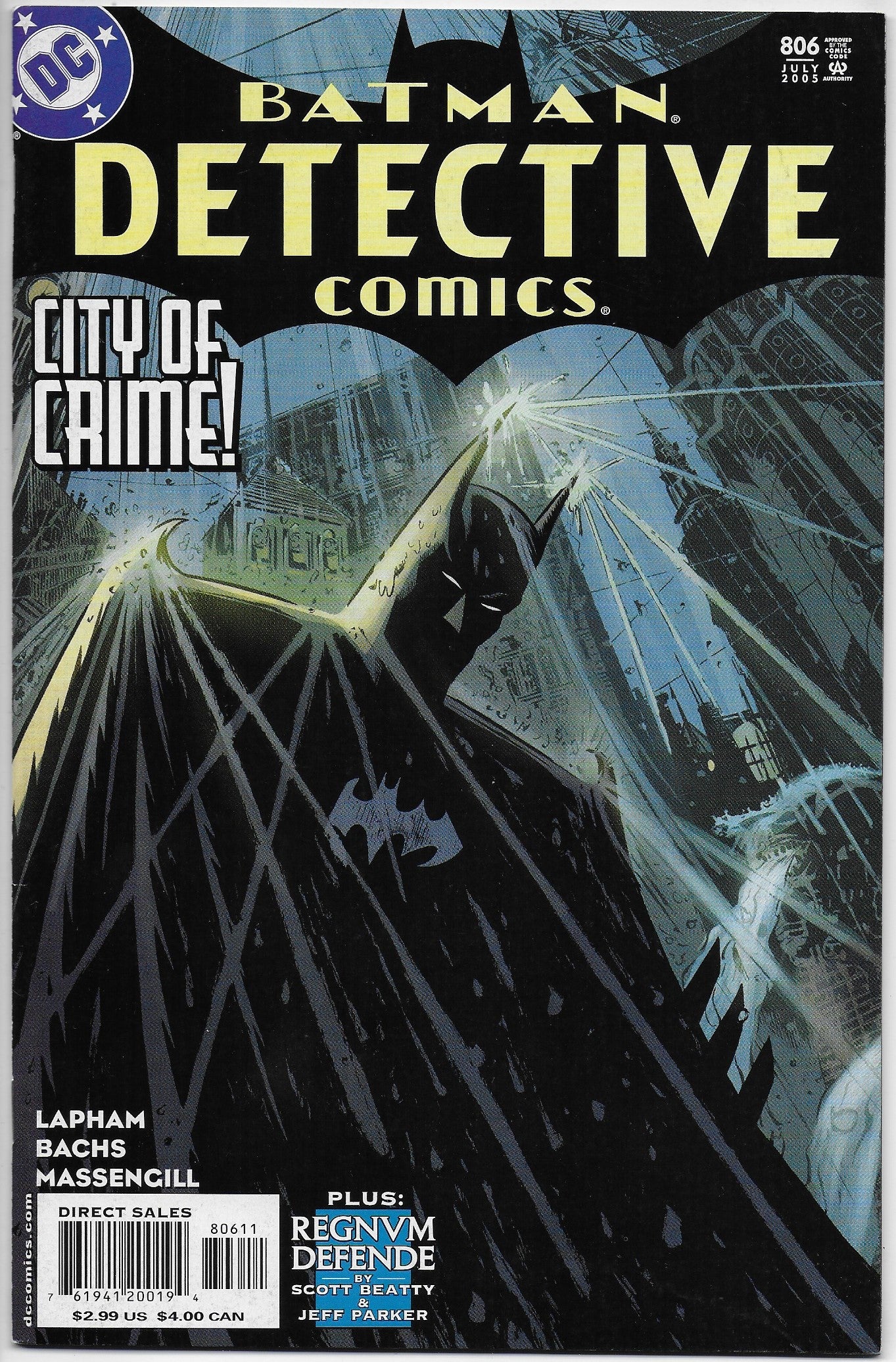 detective comics 806