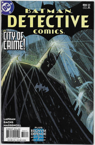 detective comics 806