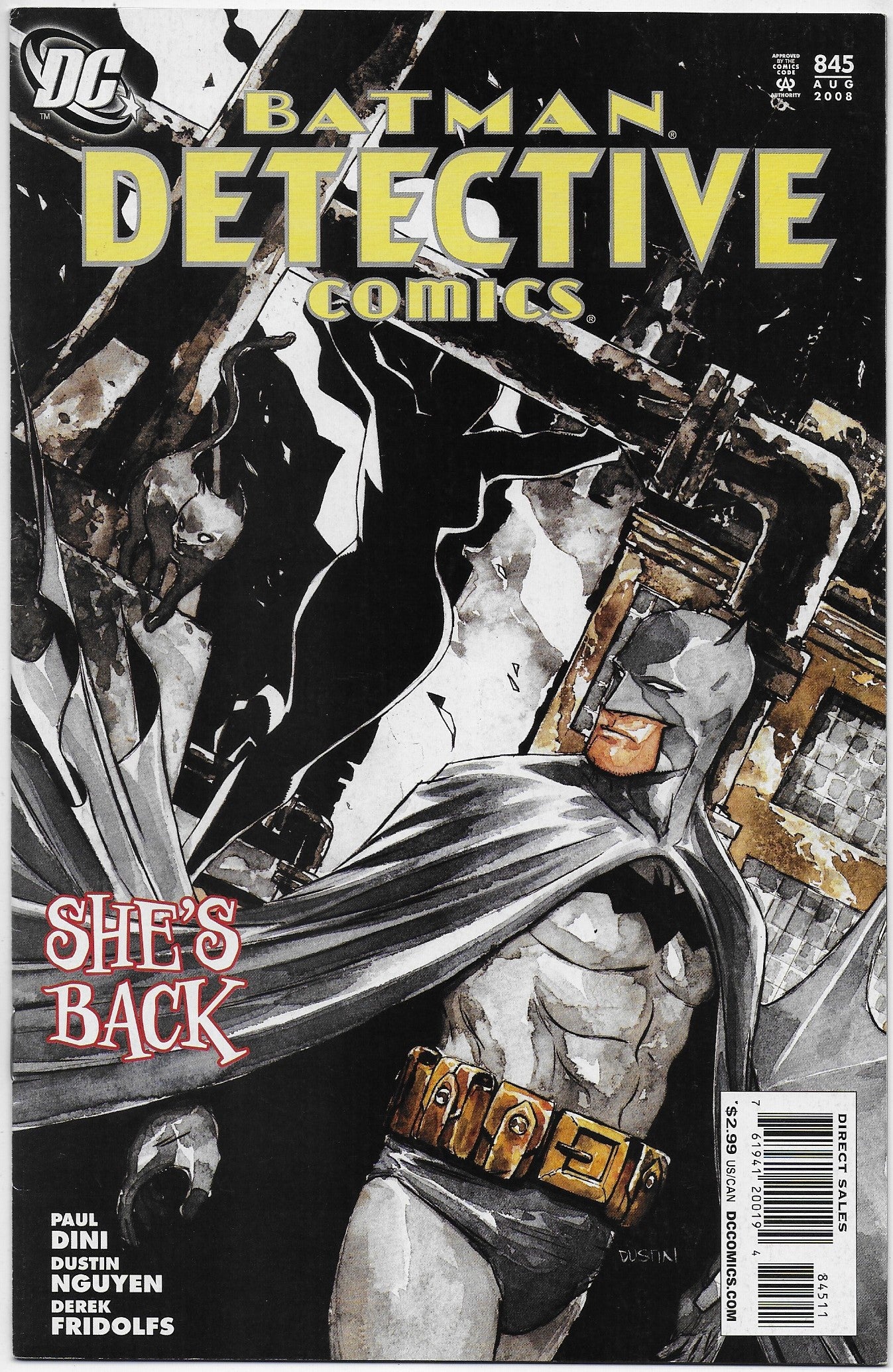 detective comics 845