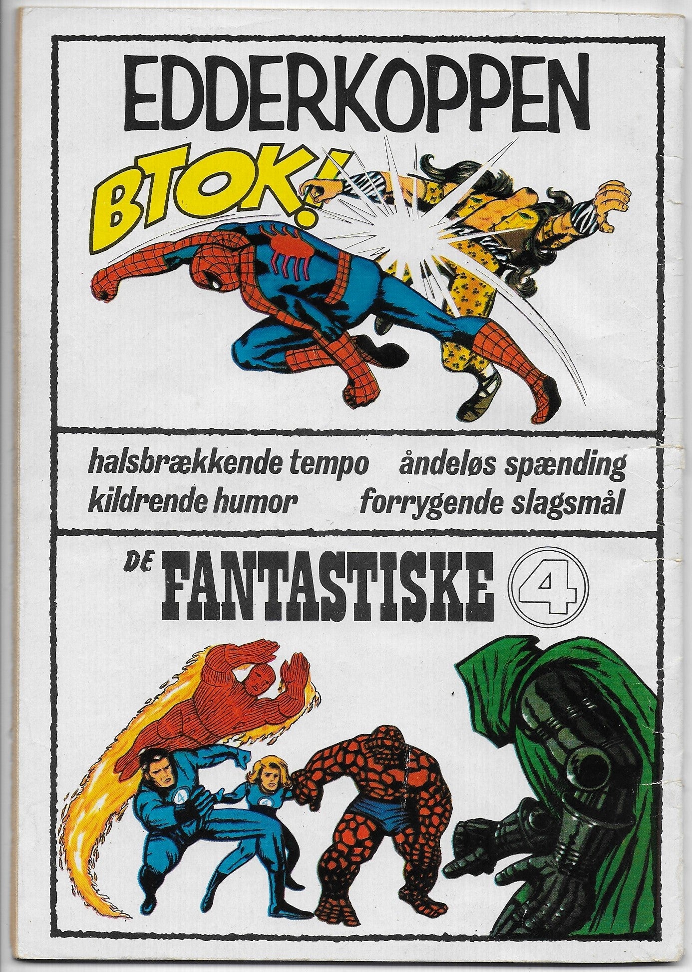 fantastiske fire 17 back cover