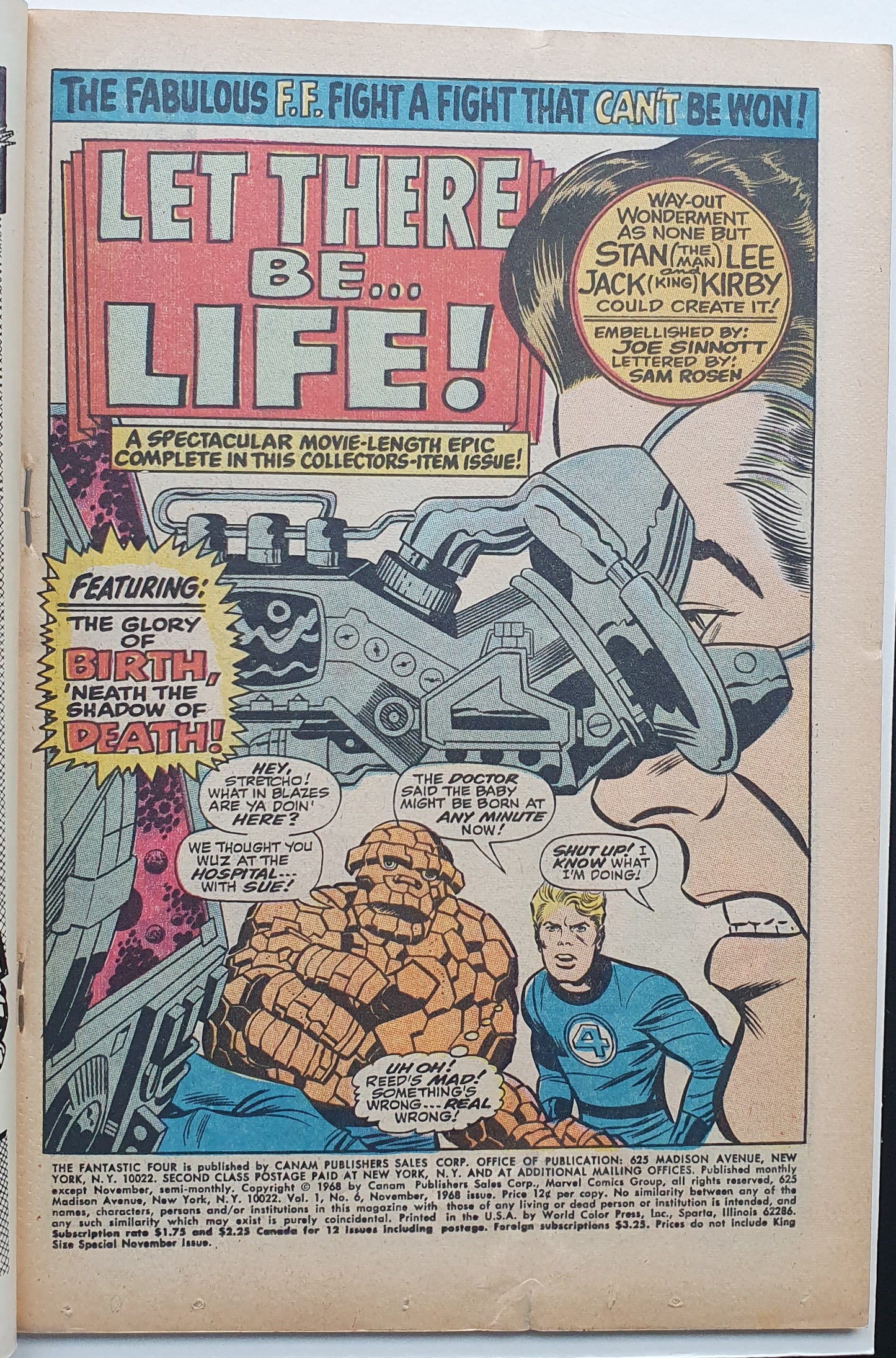 Fantastic Four Annual 6 (1968)