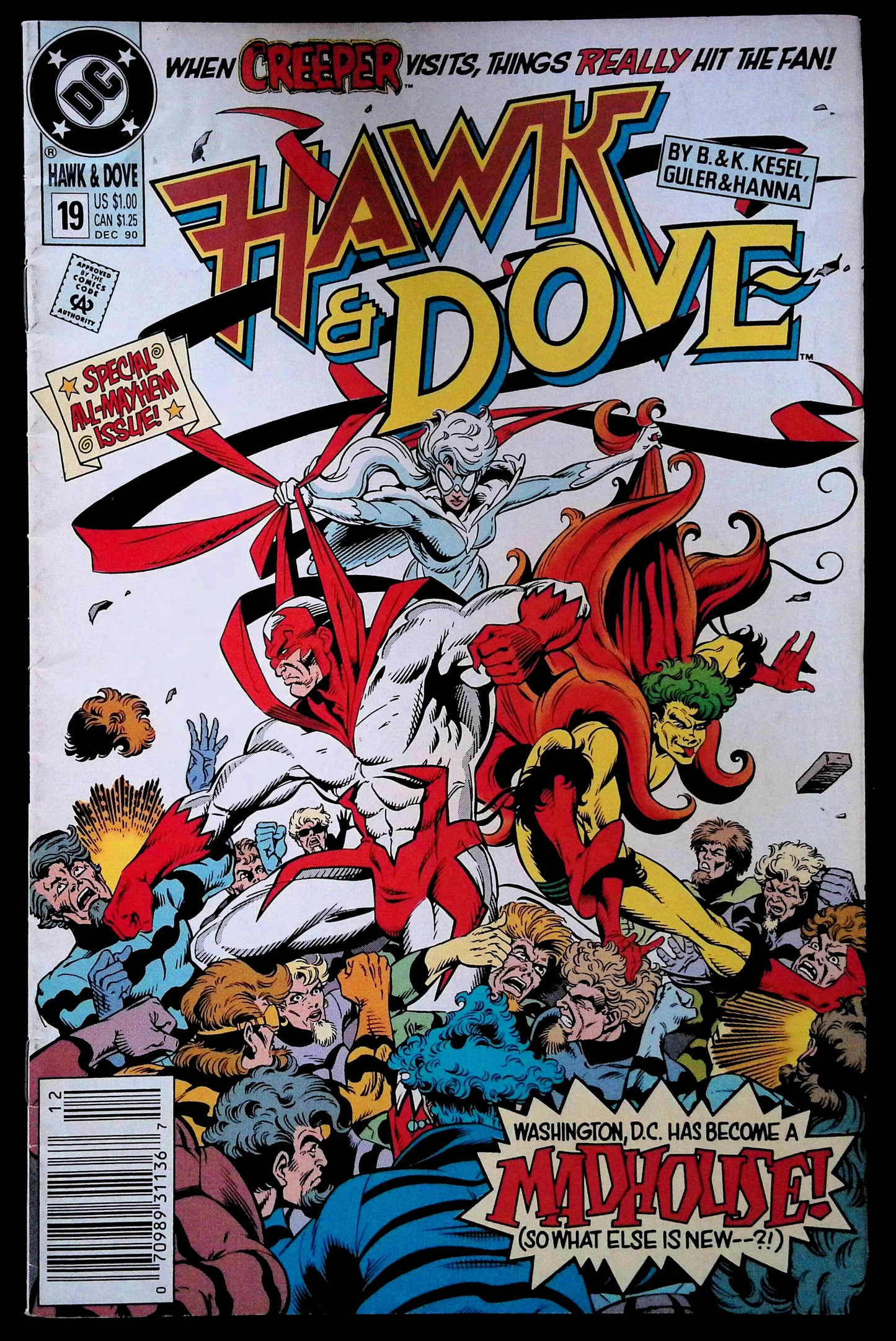 Hawk and Dove 19 (1990)