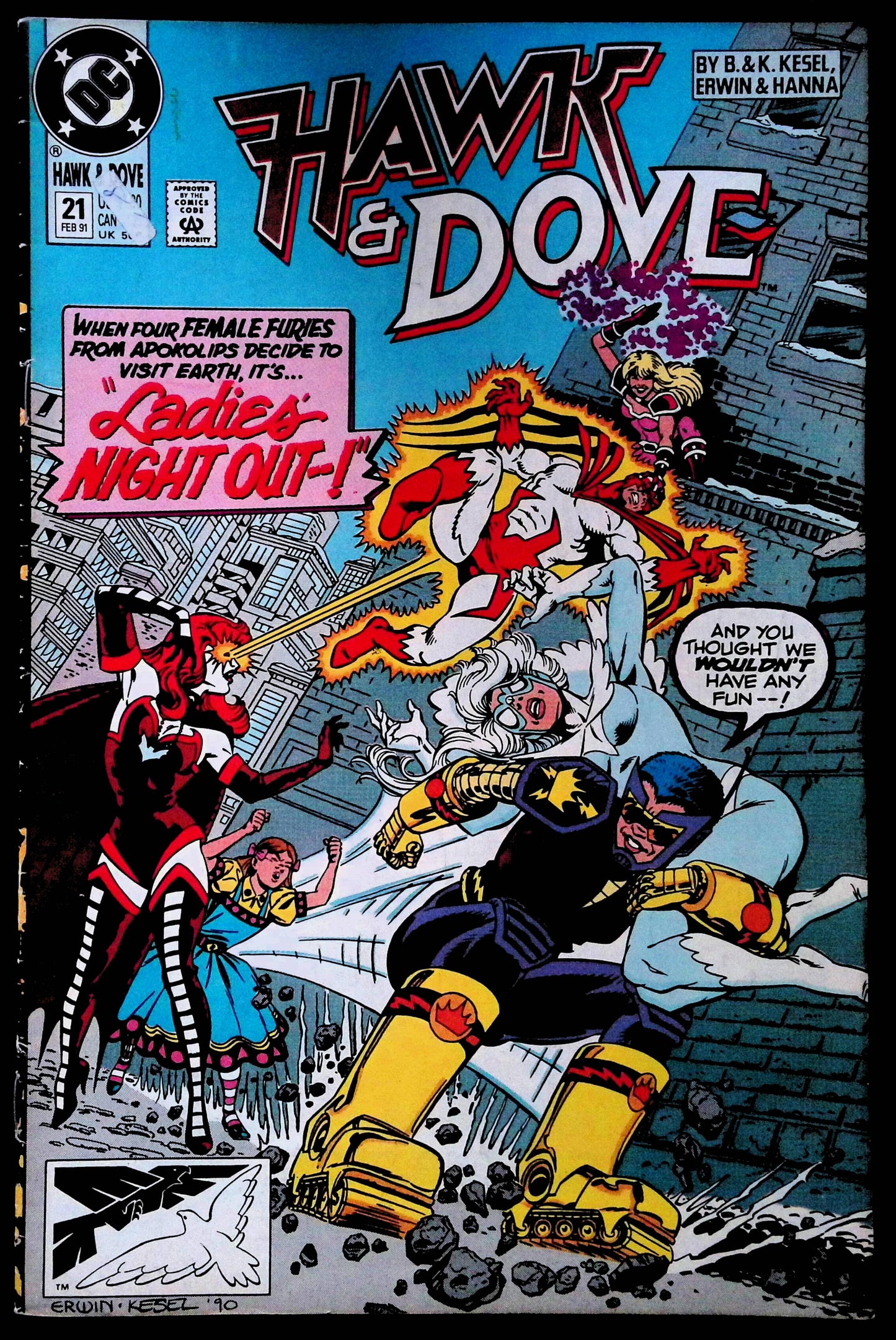 Hawk and Dove 21 (1991)